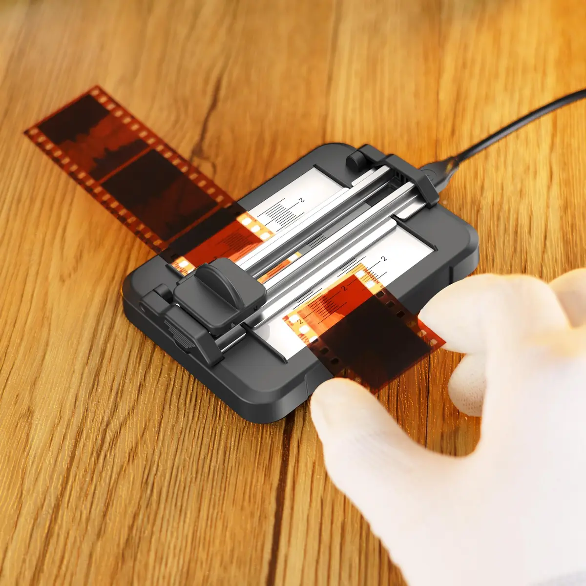 Kiorafoto 35mm 120 Film Cutter with Backlit Panel | Precise, Stable & Easy to Use for Film Processing - view 9