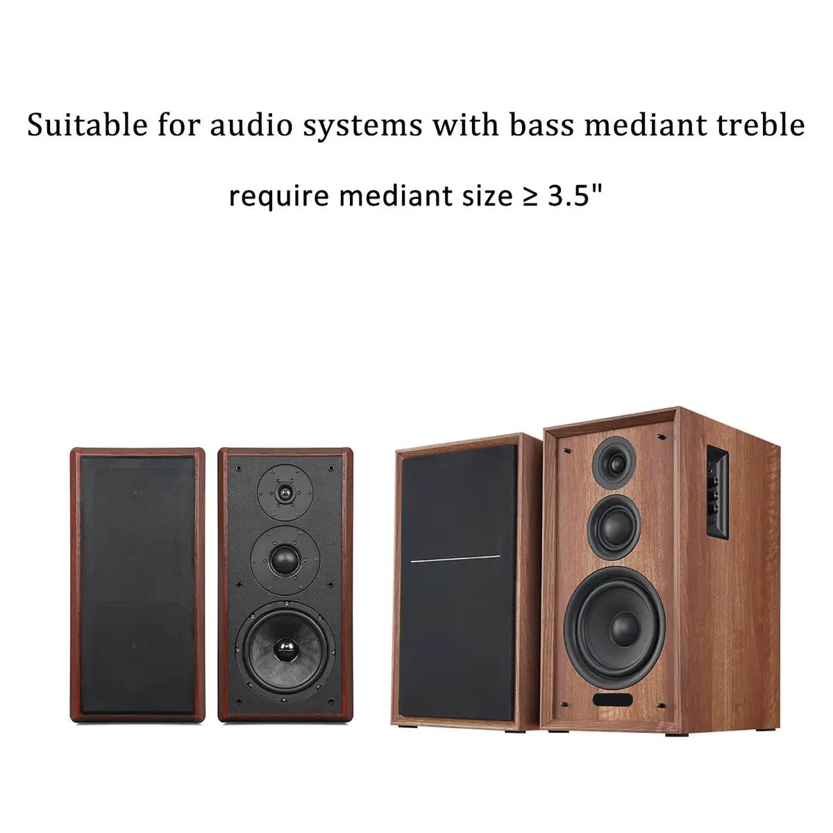 HiQltyla 3 Way Speaker Crossover 200W PUV-W3 | 100mm (3.9") ABS Board, 4-8 Ohm - view 7