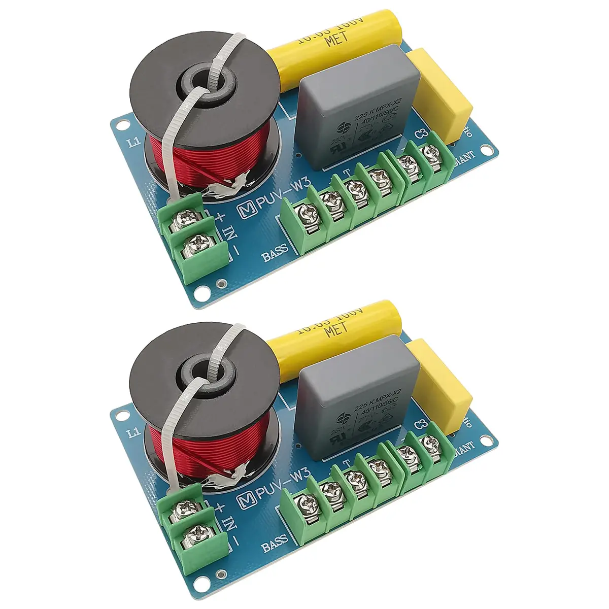HiQltyla 3 Way Speaker Crossover 200W Passive for HiFi Home Audio 4-8 Ohm | PUV-W3 Model - main product image