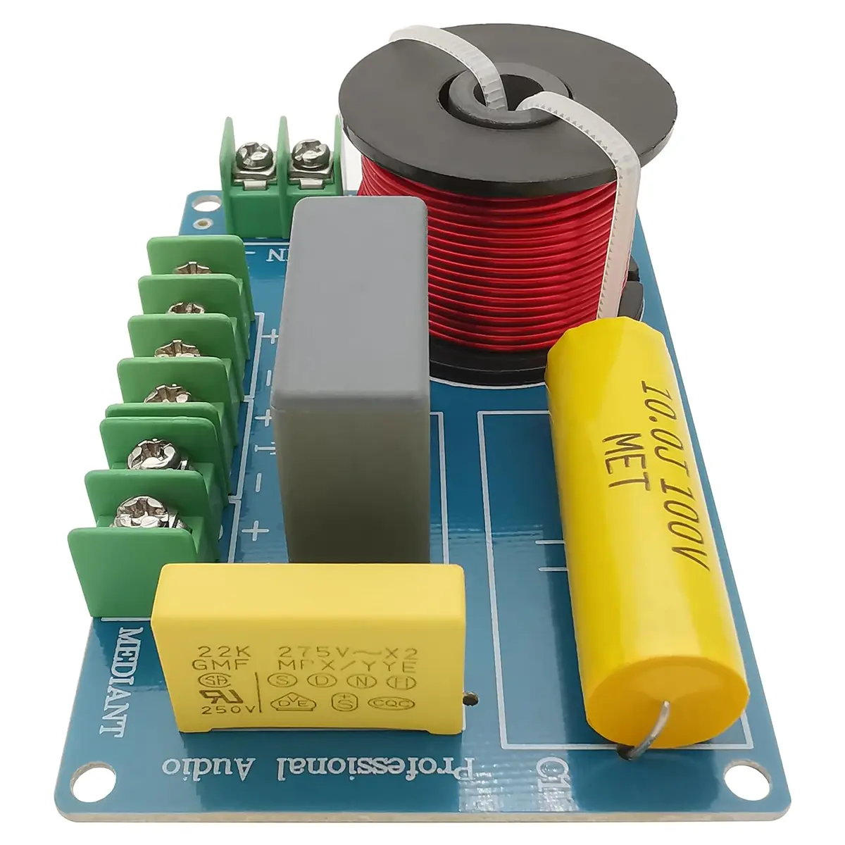 HiQltyla 3 Way Speaker Crossover 200W Passive for HiFi Home Audio 4-8 Ohm | PUV-W3 Model - view 4