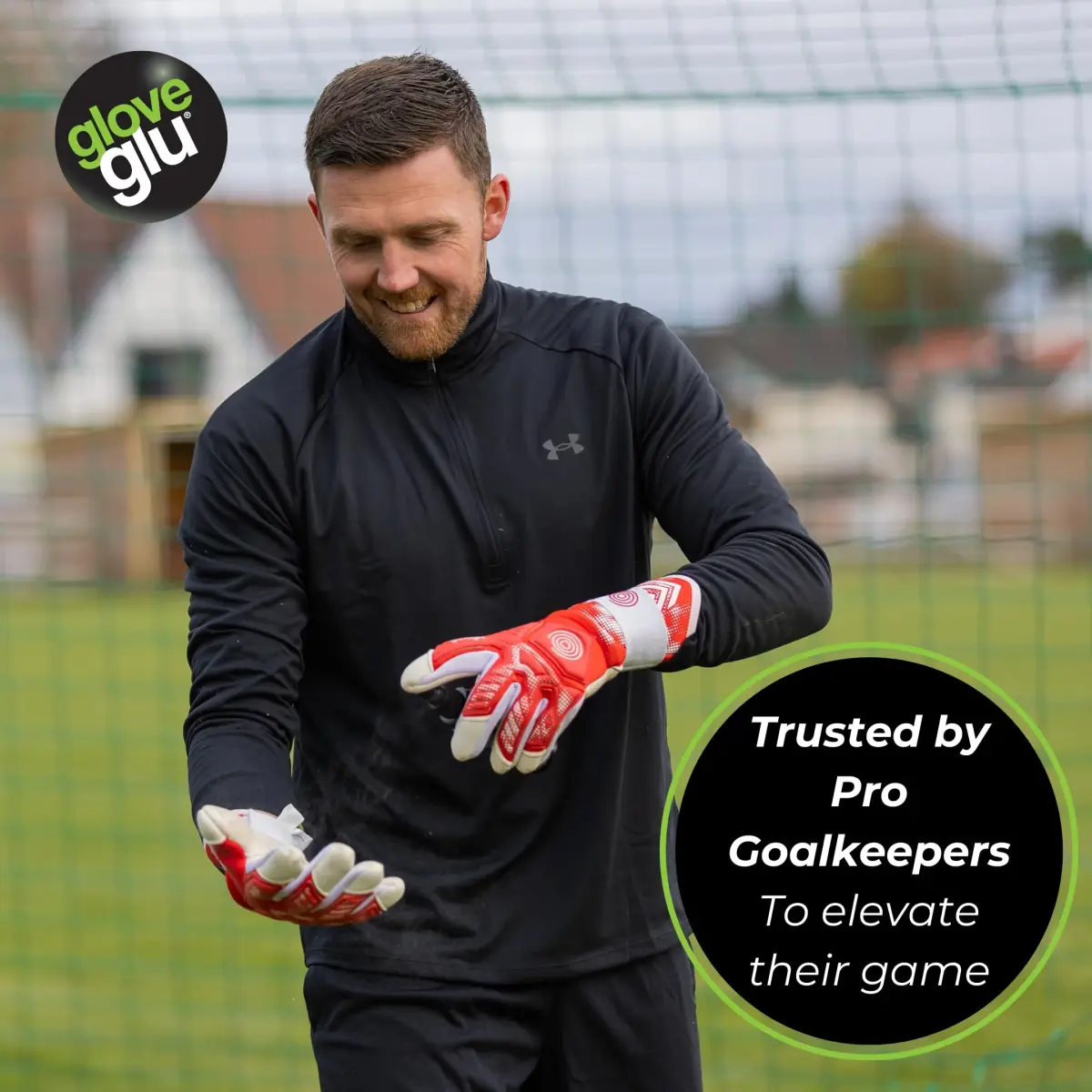 Gloveglu MEGAgrip Goalkeeper Glove Grip Spray 250ml (8.45 fl. oz) | 25% Stronger Maximum Grip Formula - view 3
