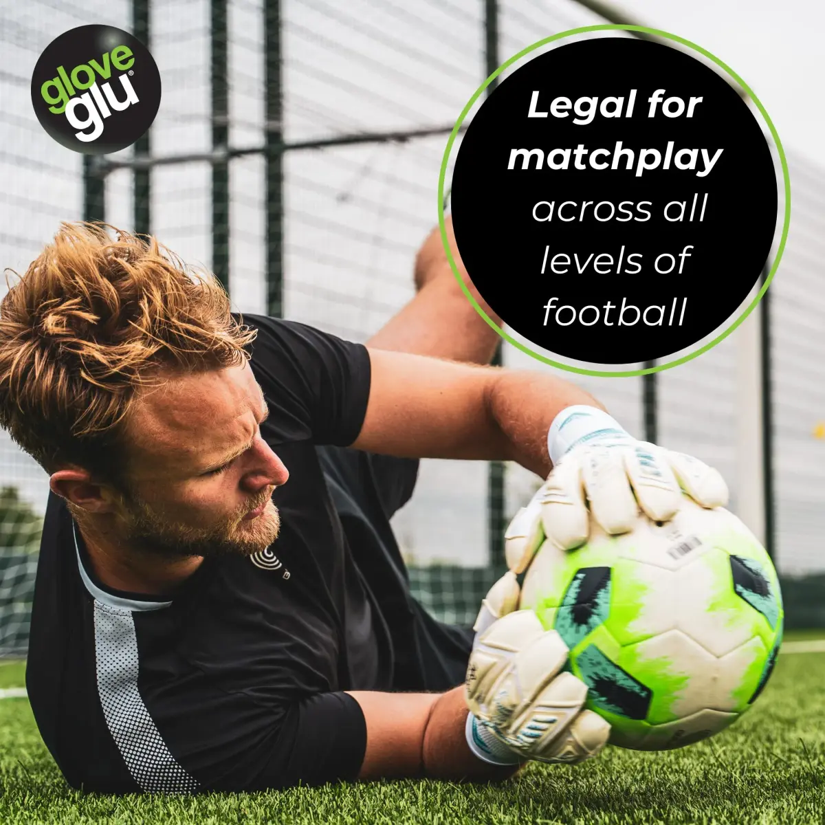 Gloveglu MEGAgrip Goalkeeper Glove Grip Spray 250ml (8.45 fl. oz) | 25% Stronger Maximum Grip Formula - view 4