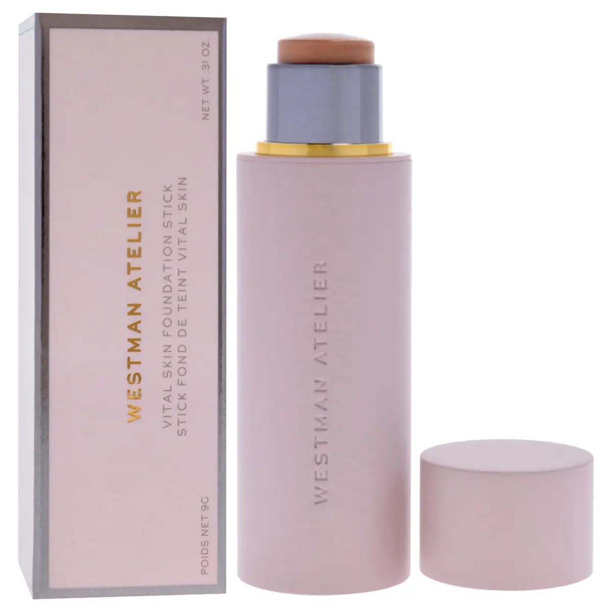 WESTMAN ATELIER Vital Skin Foundation Stick 0.31 oz | Weightless, antioxidant-rich cream for all skin types - view 3
