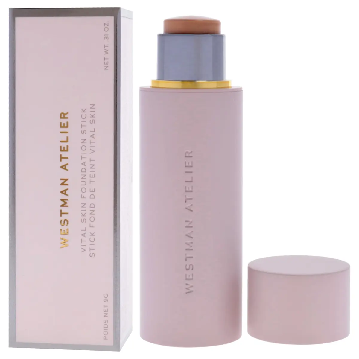 WESTMAN ATELIER Vital Skin Foundation Stick 0.31 oz | Weightless, antioxidant-rich cream for all skin types - view 4