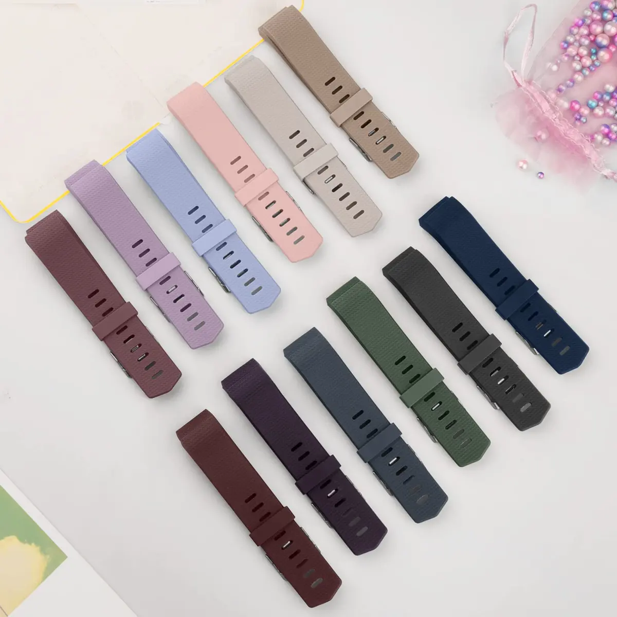 AK Sport Bands 3 Pack for Fitbit Charge 2 Small | Adjustable Replacement Straps - view 8