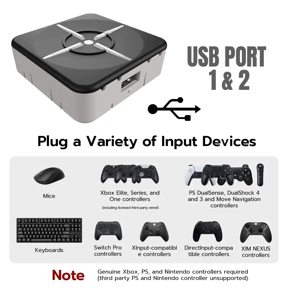Mcbazel XIM Matrix Multi-Input Adapter for Xbox Series X/S, PS5, PC | Supports Mice, Keyboards, Gyro Controllers - view 6