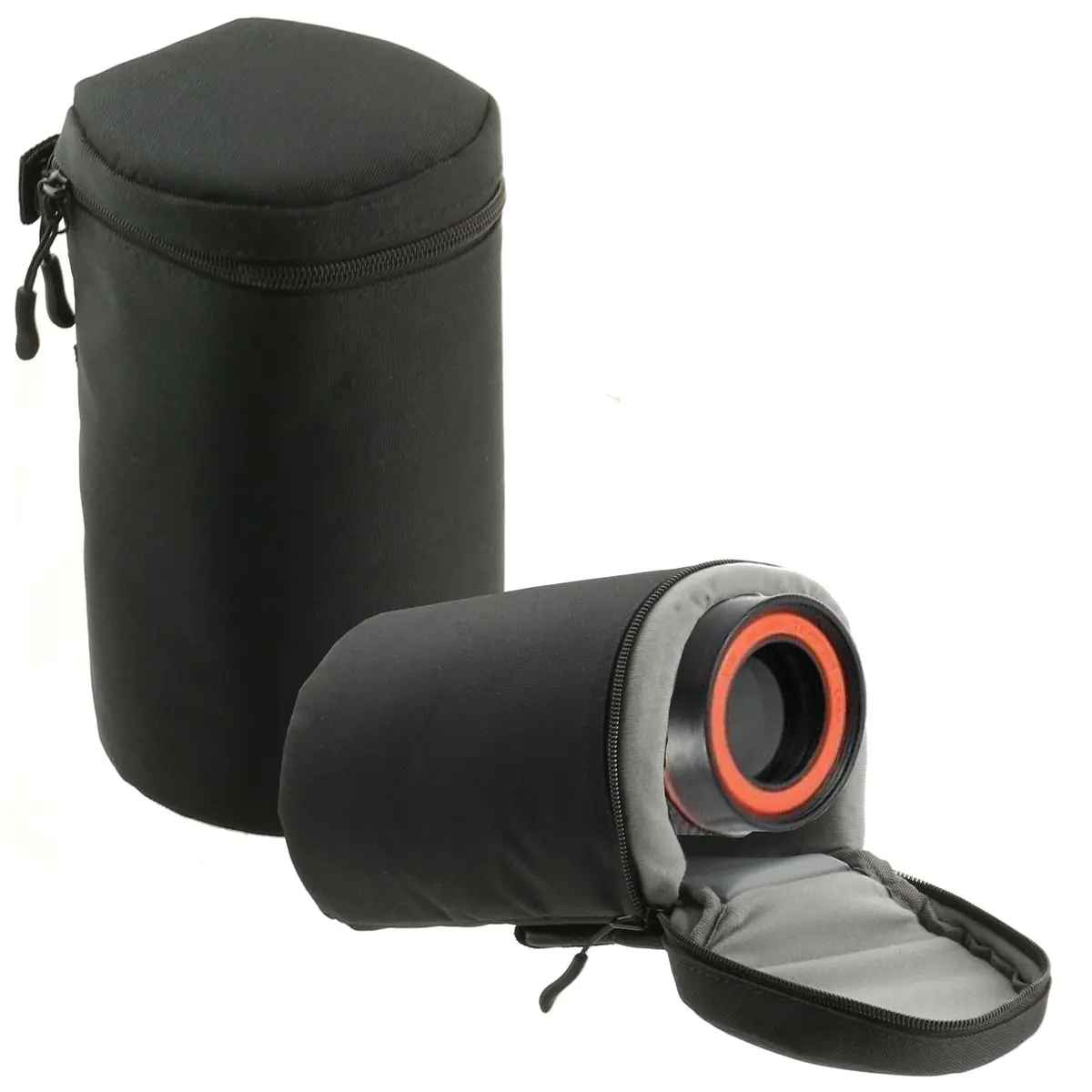 Navitech Water Resistant Camera Lens Case | Compatible with Canon RF 100-400mm F5.6-8 USM | Black - main product image