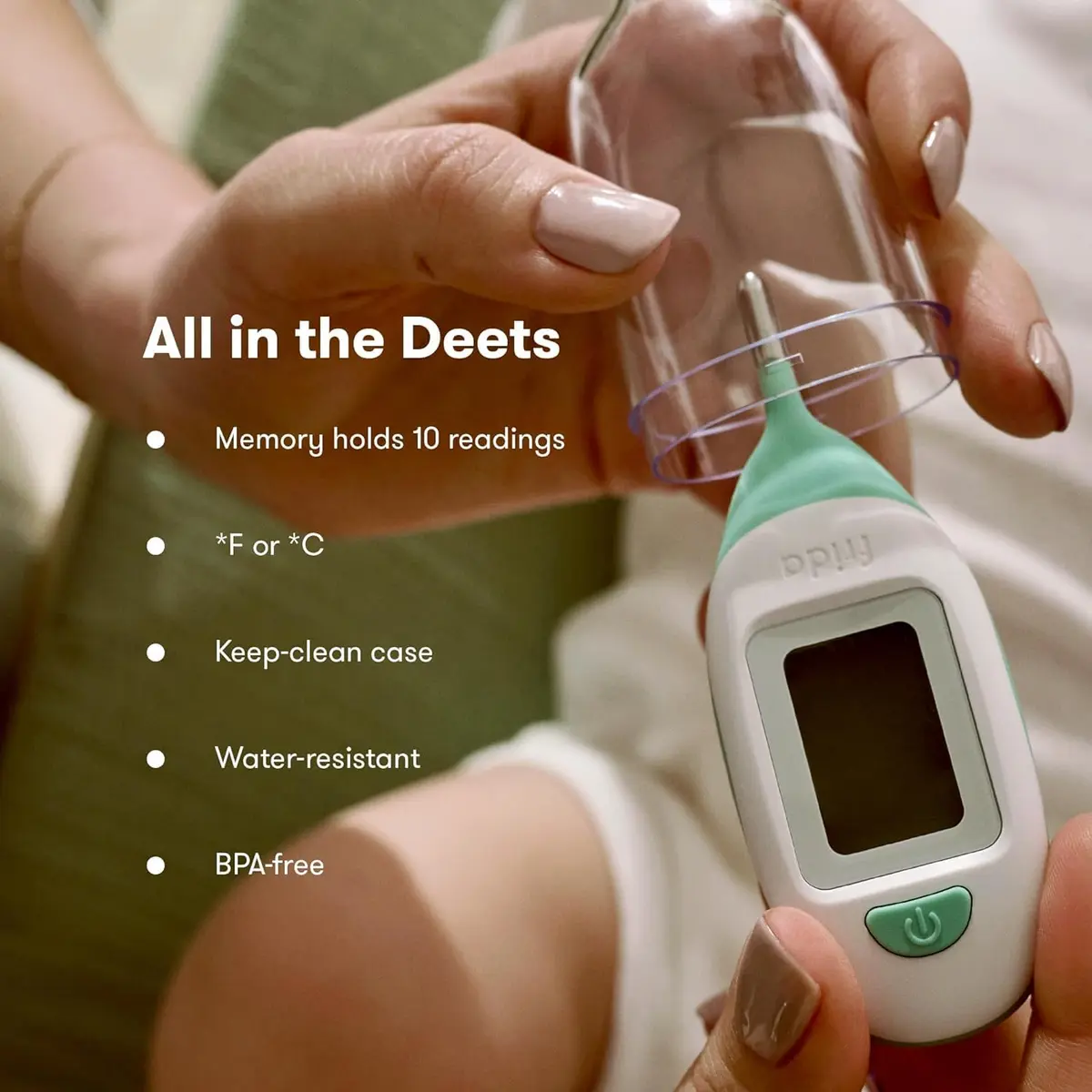 Frida Baby Medi Frida Accu-Dose Pacifier Medicine Dispenser & Digital Thermometer | Hospital-Style Comfort & 10-Sec Fever Read - view 7