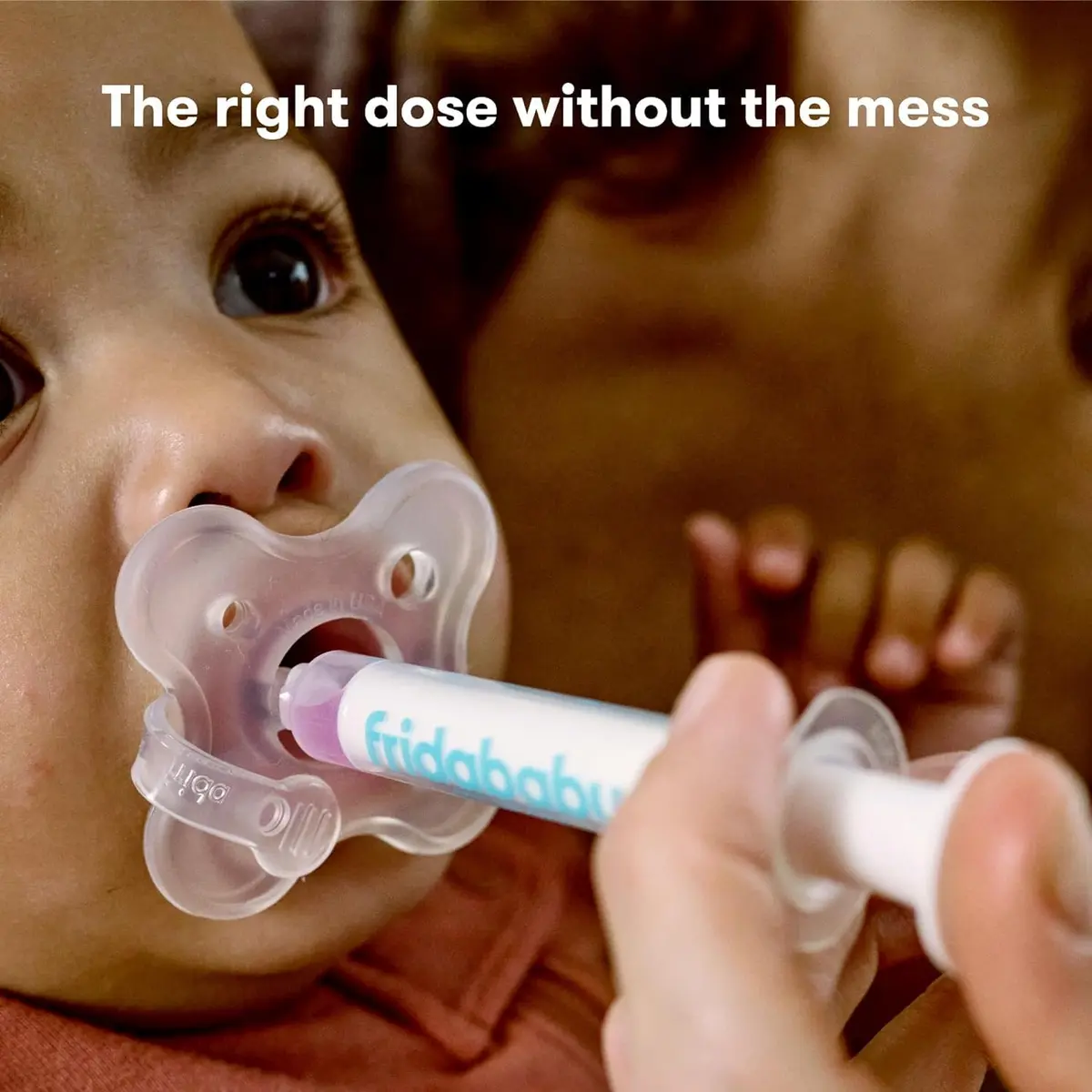 Frida Baby Medi Frida Accu-Dose Pacifier Medicine Dispenser & Digital Thermometer | Hospital-Style Comfort & 10-Sec Fever Read - view 2