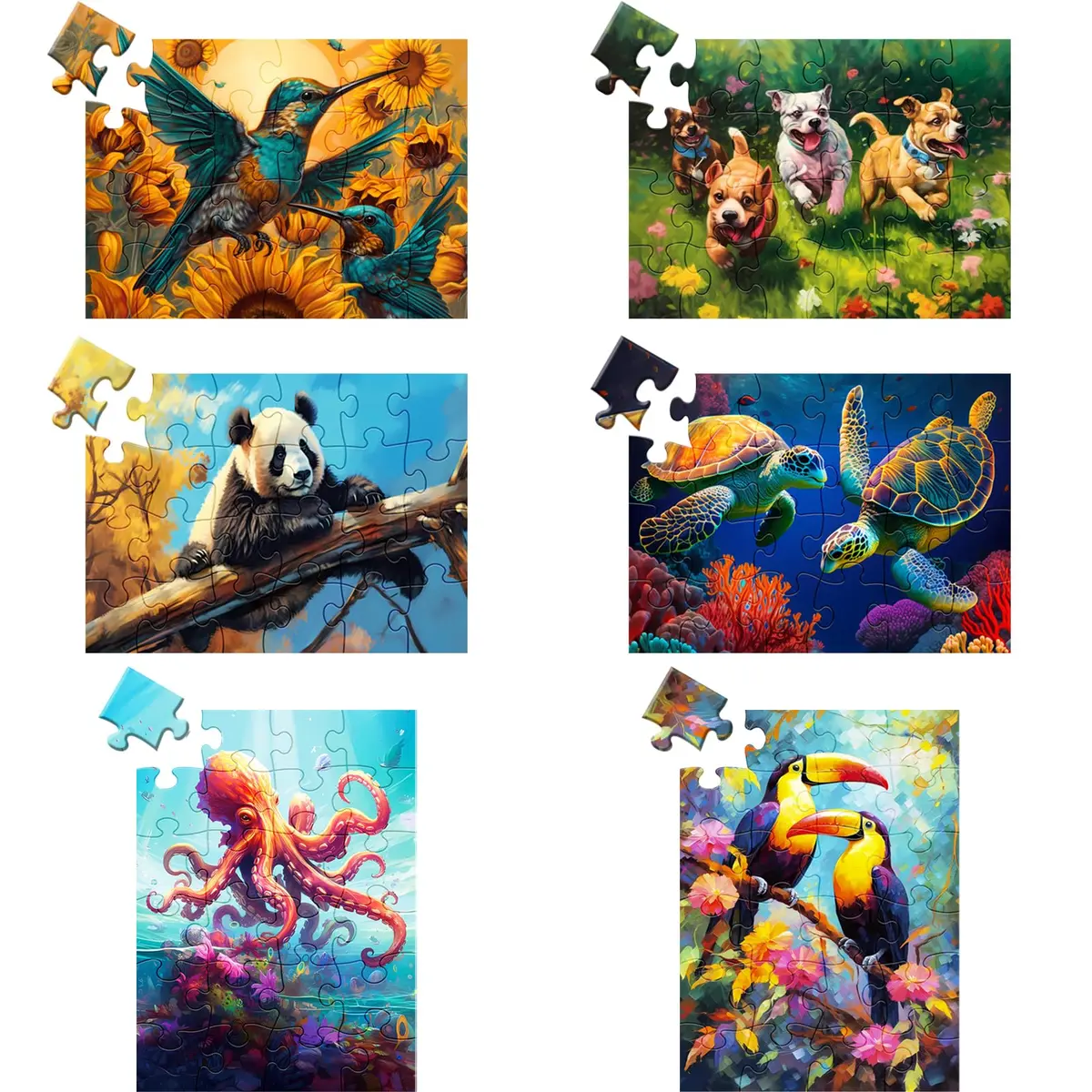 WSCXSC 24 Large Piece Puzzle for Seniors | Dementia & Elderly Friendly, Easy & Bright Colors (70-120 chars) - main product image