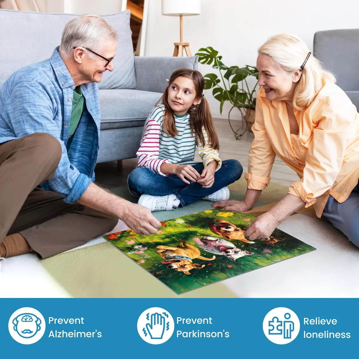 WSCXSC 24 Large Piece Puzzle for Seniors | Dementia & Elderly Friendly, Easy & Bright Colors (70-120 chars) - view 7