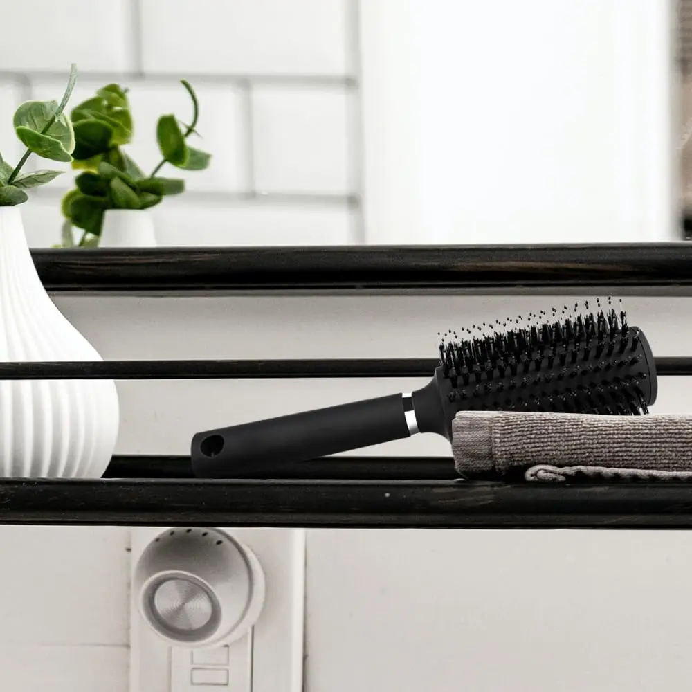 LiveBe Hidden Safe Hair Brush with Storage Compartment | Black Diversion Safe for Valuables - view 6