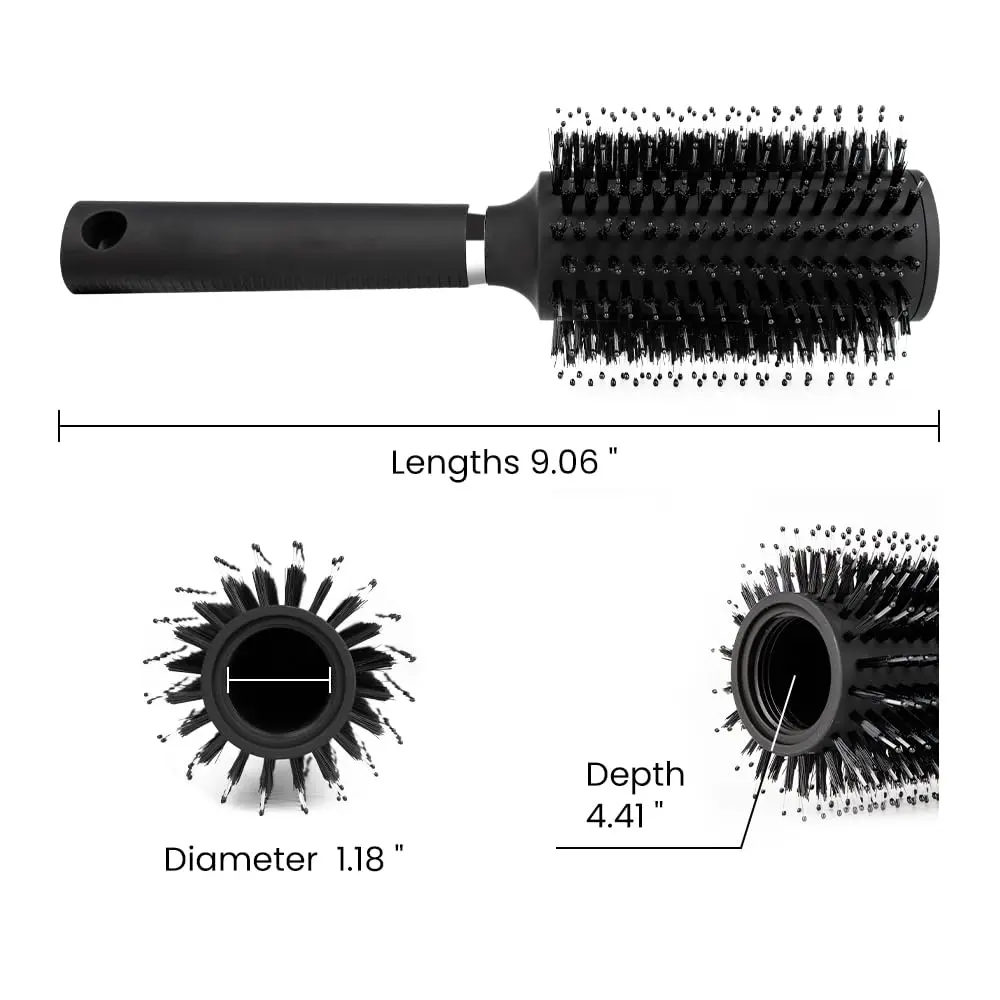 LiveBe Hidden Safe Hair Brush with Storage Compartment | Black Diversion Safe for Valuables - view 2