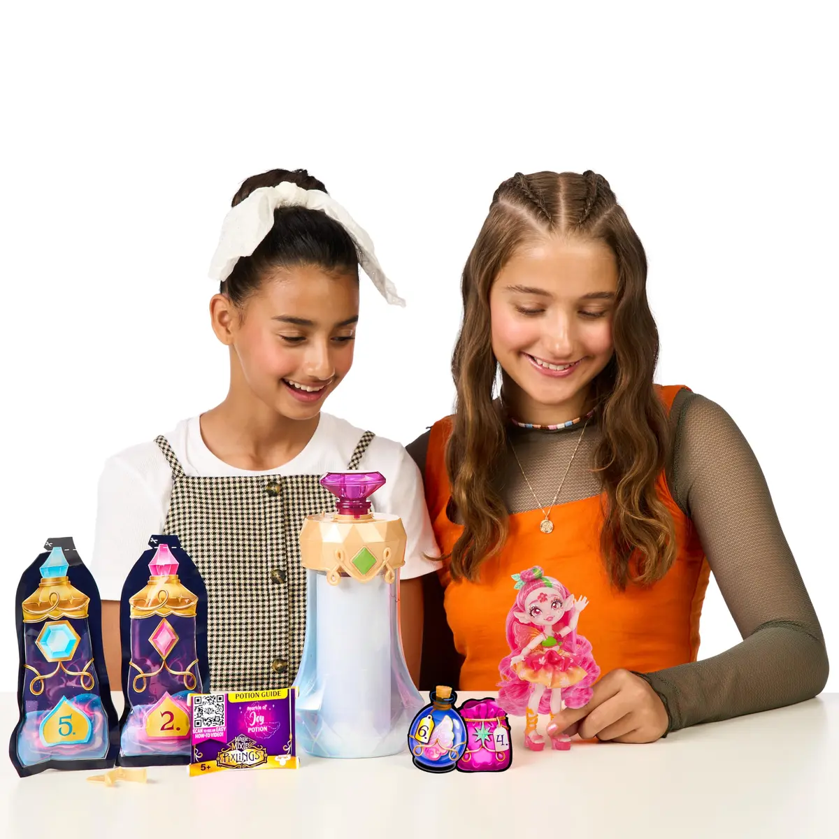 Magic Mixies Pixlings Faye The Fairy Pixling | Create & Reveal 6.5" Doll with Potion Magic - view 2