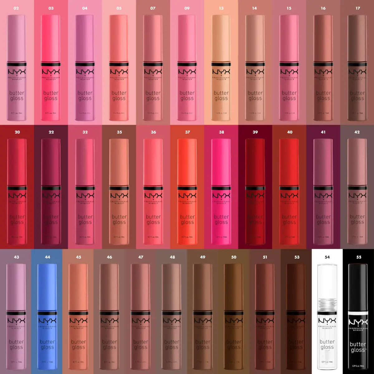 NYX PROFESSIONAL MAKEUP Butter Gloss Lip Gloss, Licorice (Black) 8ml (0.27 Fl Oz) | Sheer to Medium Coverage - view 5