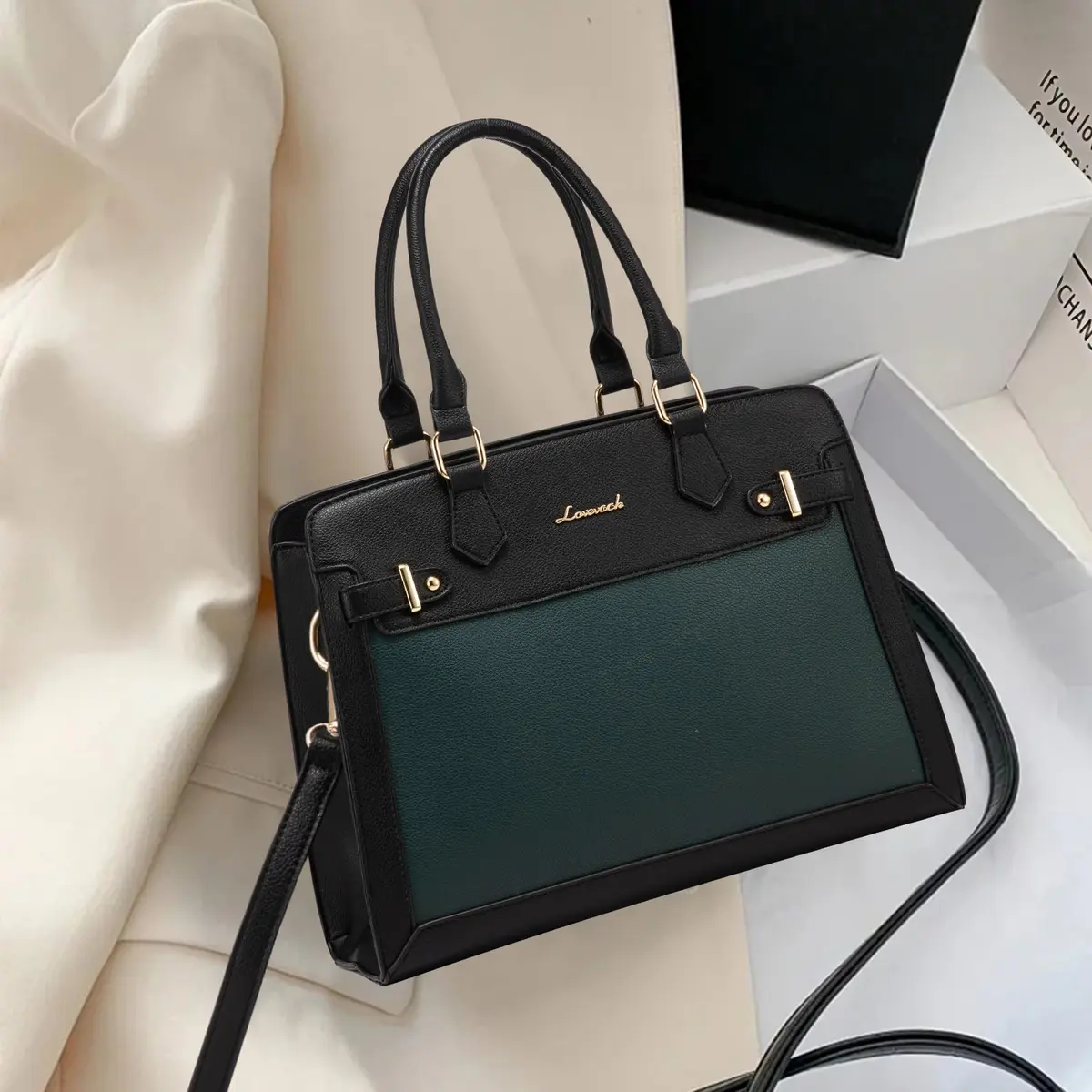 LOVEVOOK Handbags for Women, PU Leather Tote & Shoulder Bag | Spacious, Stylish & Durable - view 3
