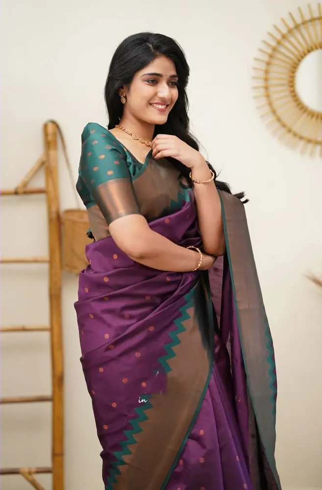 Avantika Fashion Women's Soft Silk Saree with Blouse Piece | Kanjivaram, Free Size, Elegant & Comfortable - view 7