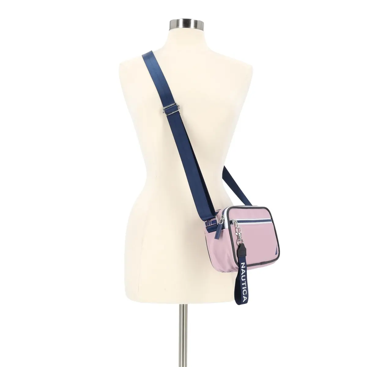 Nautica High Seas Camera Crossbody Lilac Rose 20.3cm (8") | Stylish & Practical Travel Bag - view 6