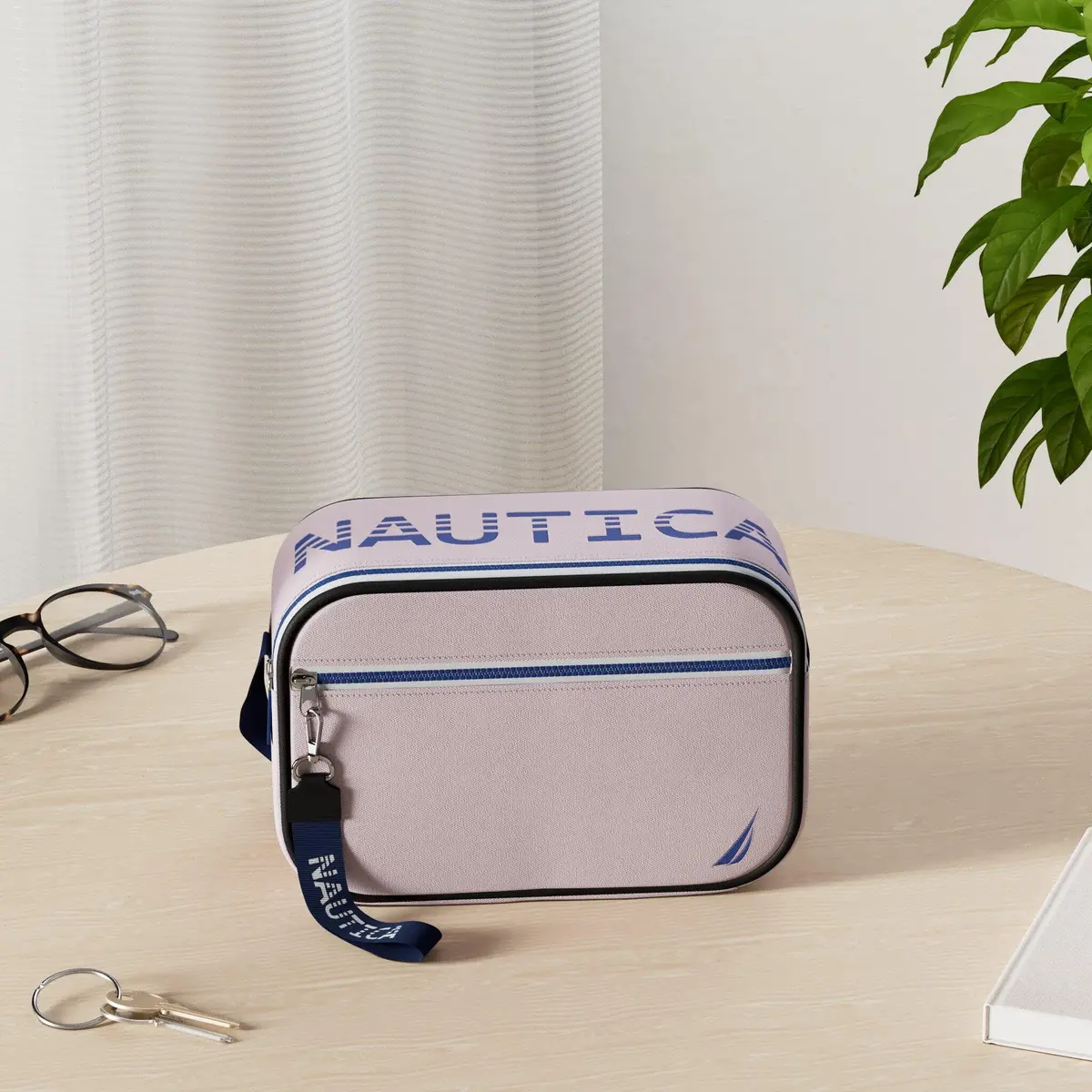 Nautica High Seas Camera Crossbody Lilac Rose 20.3cm (8") | Stylish & Practical Travel Bag - view 2