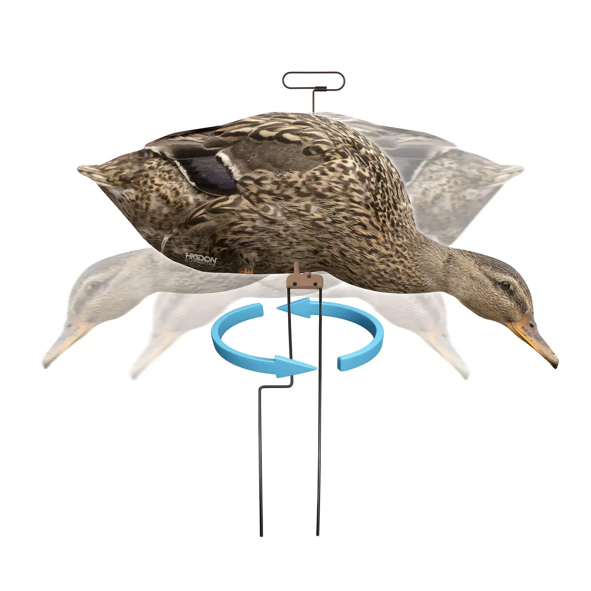 Higdon Outdoors Flats | Mallard Duck Silhouette Decoys for Waterfowl Hunting | Lightweight Weather Resistant 12 Pack - view 4