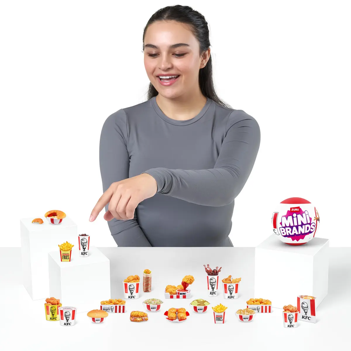 Mini Brands KFC Series 1 Mystery Capsule Toy | 5 Miniature Collectibles for Kids, Teens, Adults - view 6