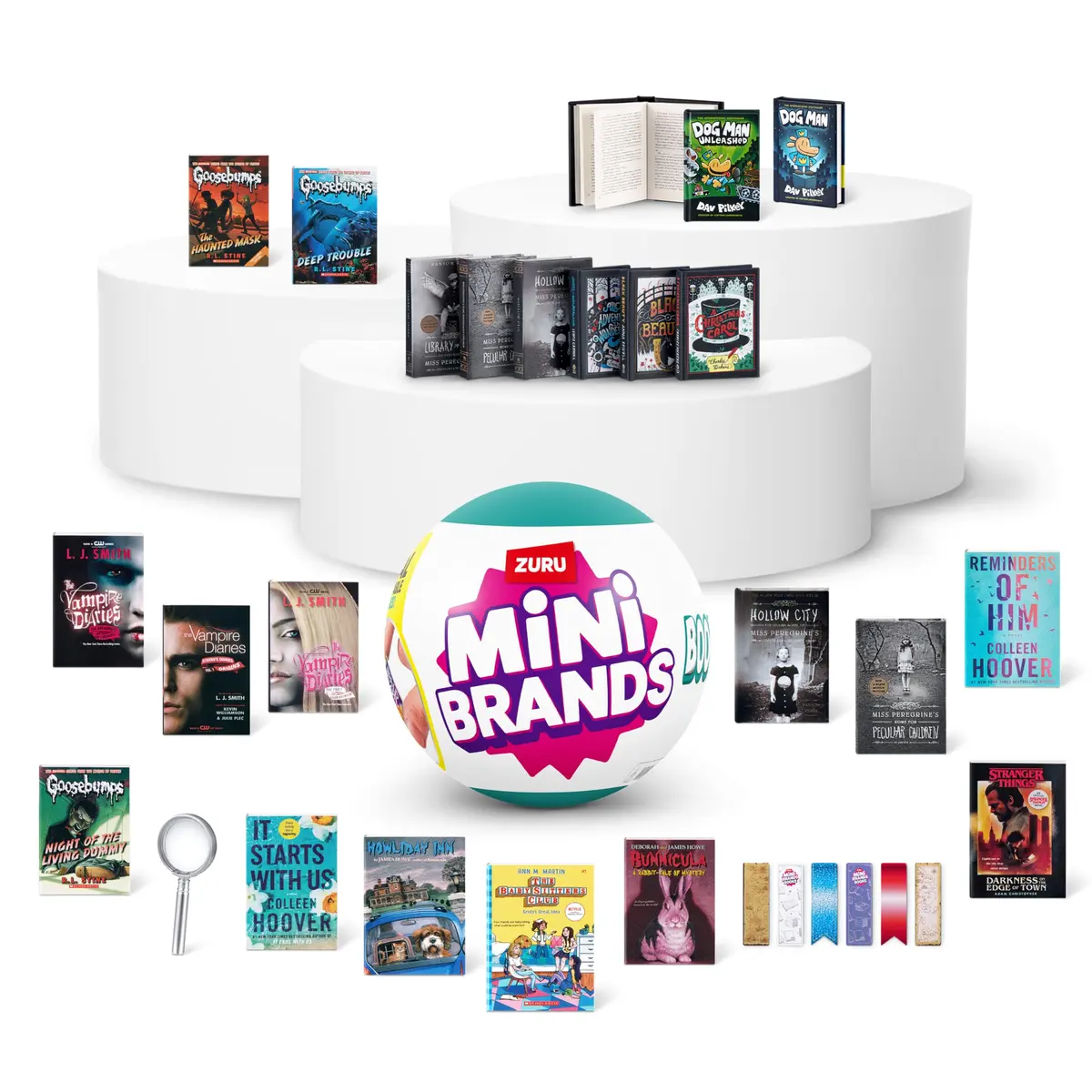 Mini Brands Books Capsule by ZURU | Collectible Miniature Book Set with Real Pages (1 Pack) - view 3