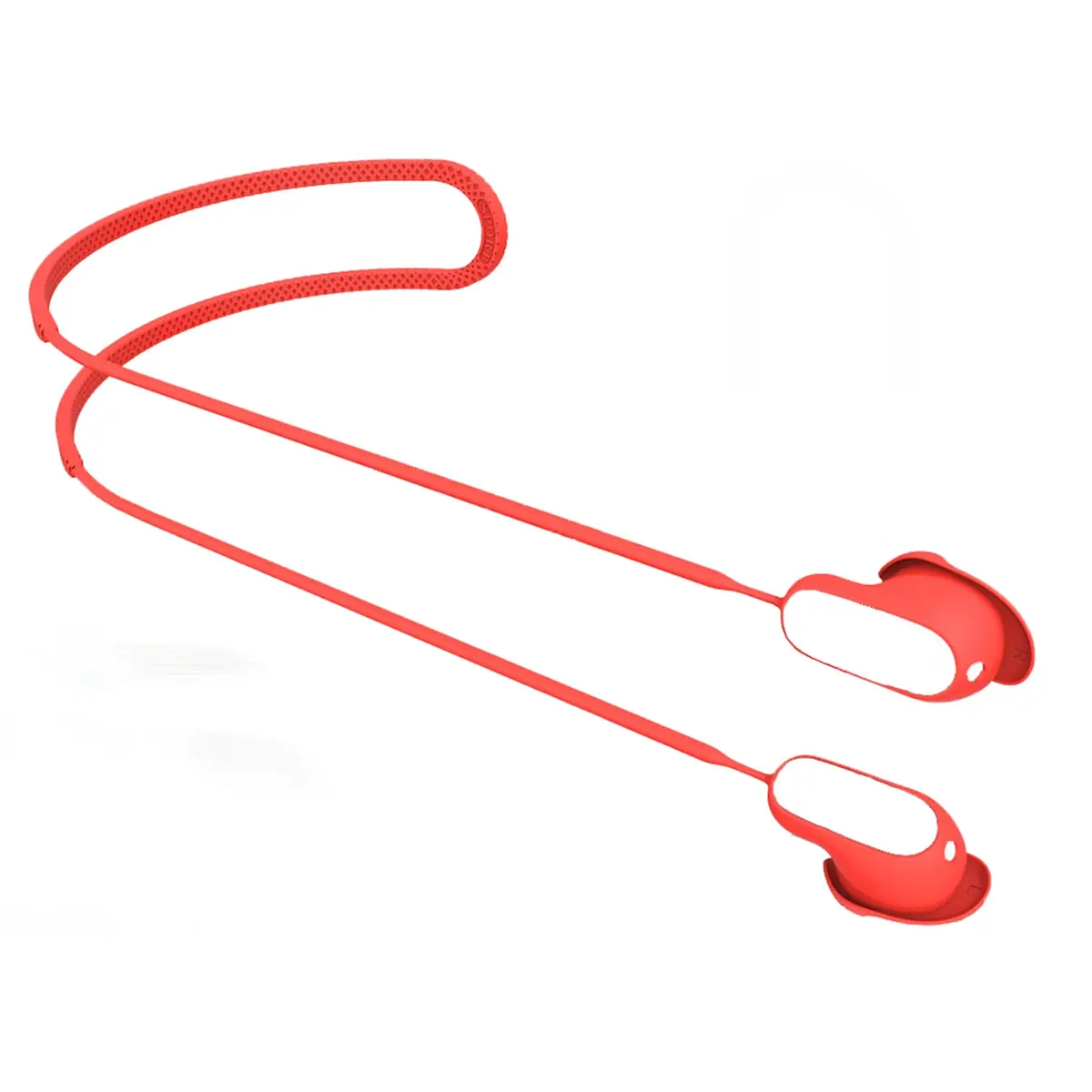 YBSCJHGR Anti-Lost Strap for Bose QuietComfort Earbuds II & Ultra, Red Silicone Lanyard | Secure & Lightweight - main product image