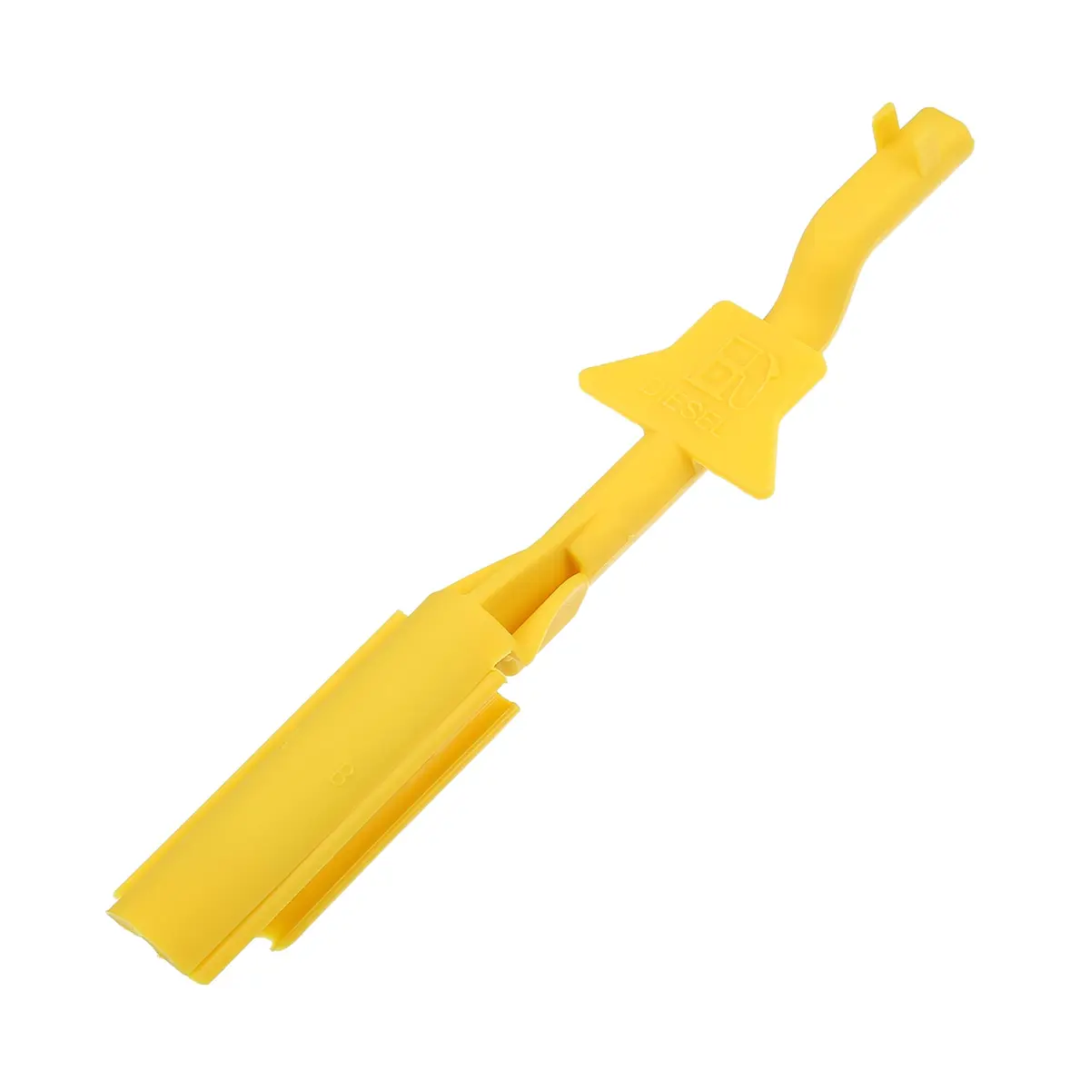X AUTOHAUX Diesel Fuel Filler Restrictor Tool LR014047 for Land Rover | Yellow Plastic - main product image