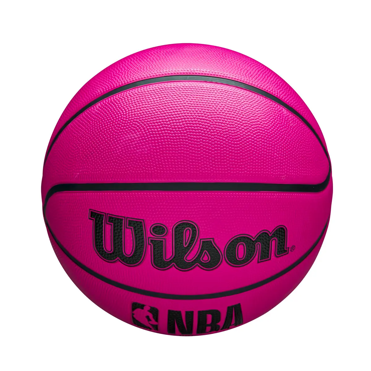 WILSON NBA DRV Outdoor Basketball Size 6 | Durable Rubber Cover for Outdoor Play with Pump (28.5") - view 5