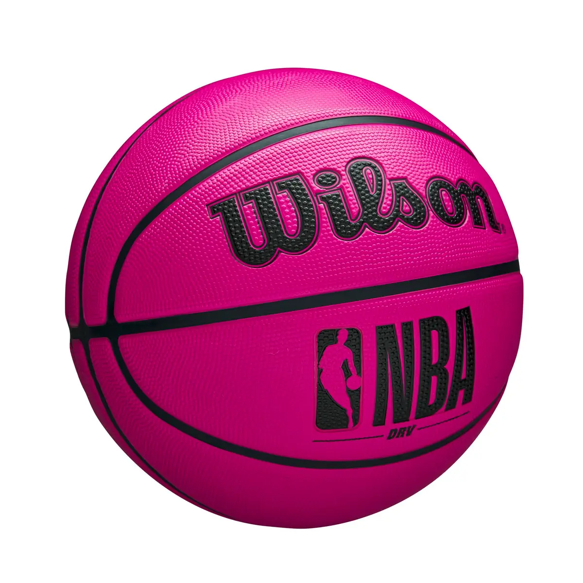 WILSON NBA DRV Outdoor Basketball Size 6 | Durable Rubber Cover for Outdoor Play with Pump (28.5") - view 2