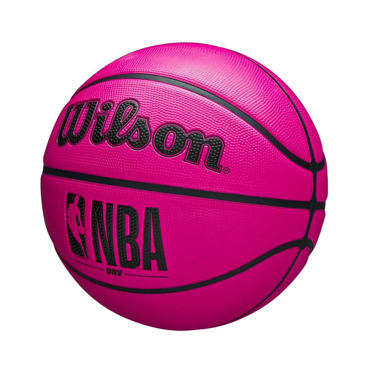 WILSON NBA DRV Outdoor Basketball Size 6 | Durable Rubber Cover for Outdoor Play with Pump (28.5") - view 3