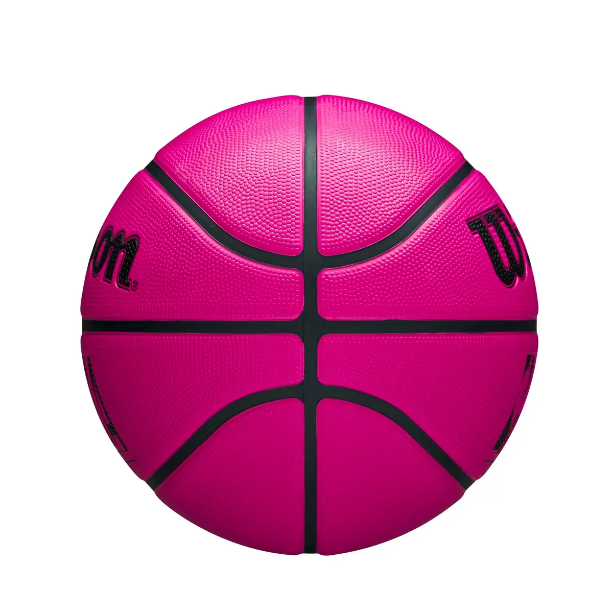 WILSON NBA DRV Outdoor Basketball with Pump - Pink, Size 5 | Durable Outdoor Play - view 4
