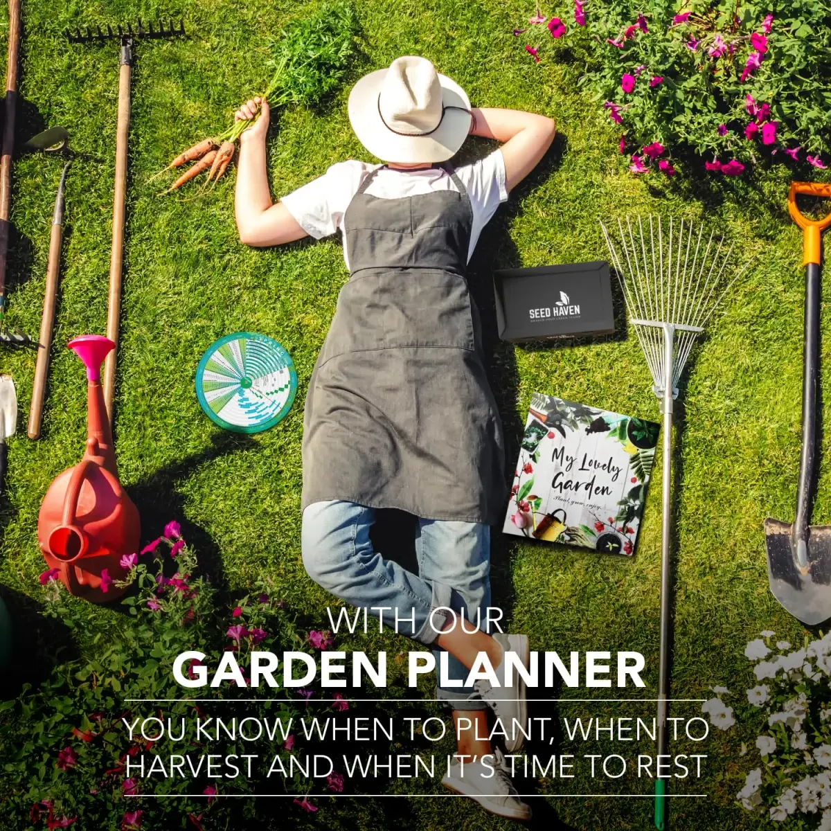 CraftSaints Garden Planner Wheel 23.7cm (9.3in) | Perpetual Plant Care Guide for Indian Gardens - view 6