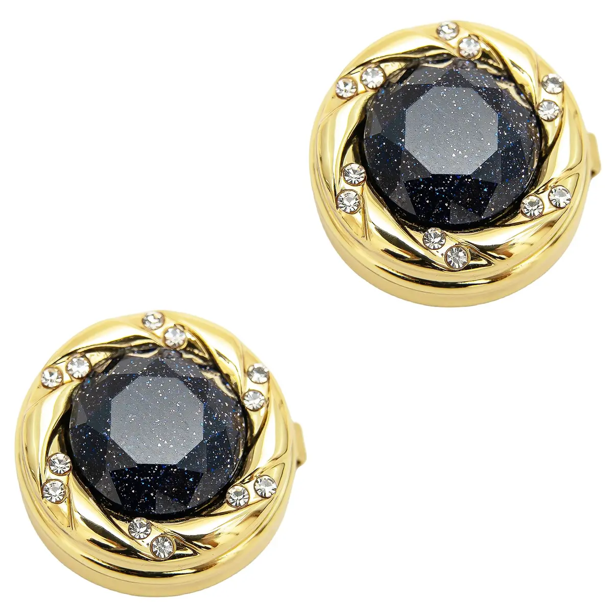 OoSsSoO Mens Button Covers Tuxedo Shirt Cufflinks Alternative Gold | Stylish Copper Snap-Over - main product image