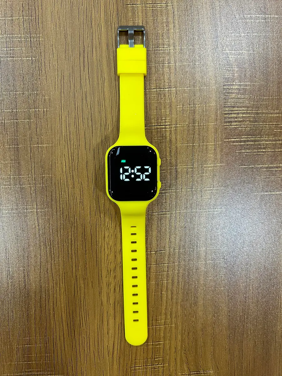 e-vibra Vibrating Alarm Watch, Potty Training Watch with 15 Daily Alarms & USB Rechargeable Battery (Yellow) - view 2