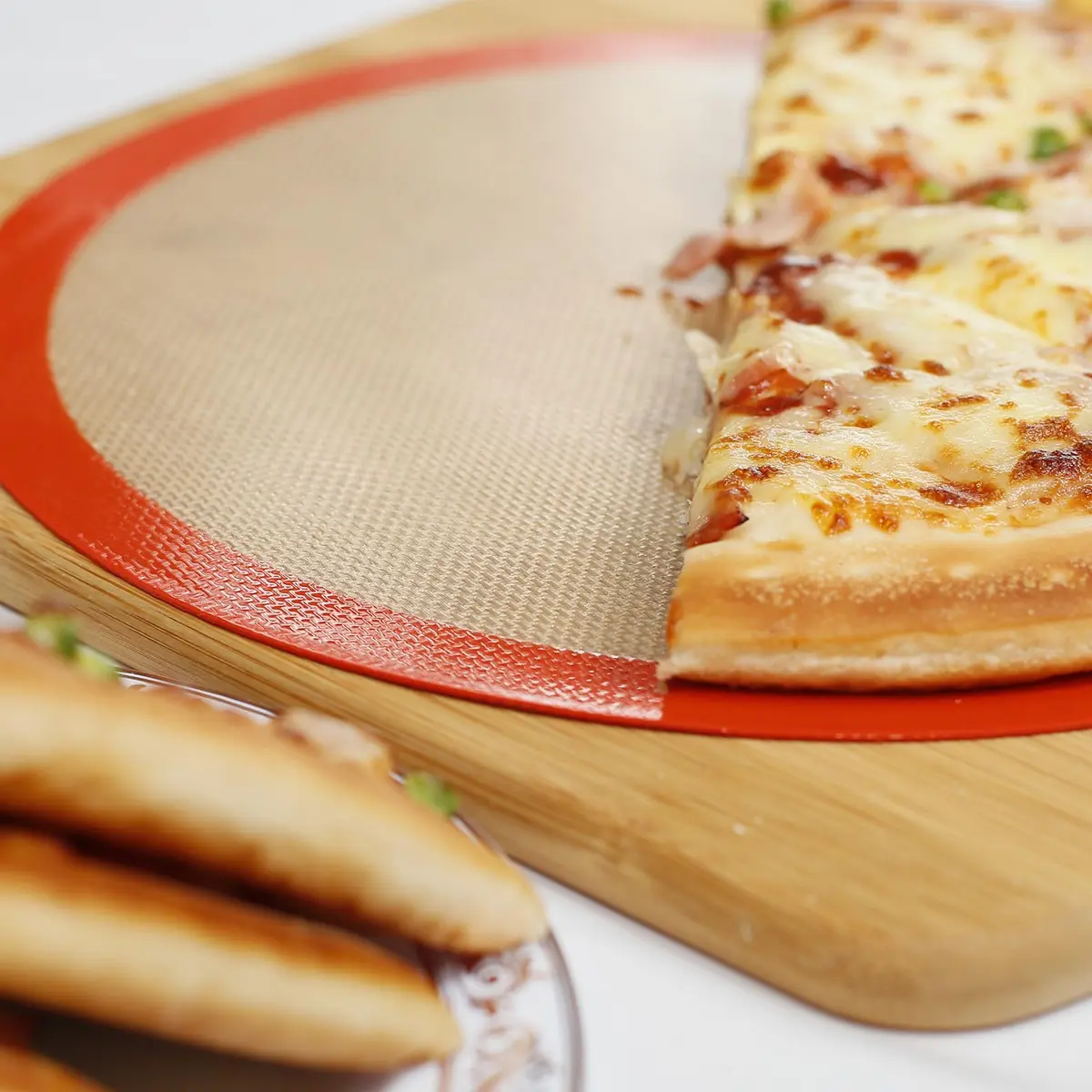 AMYONE Round Silicone Baking Mat 11.75" | Non-Stick, Food Grade, Reusable - view 6
