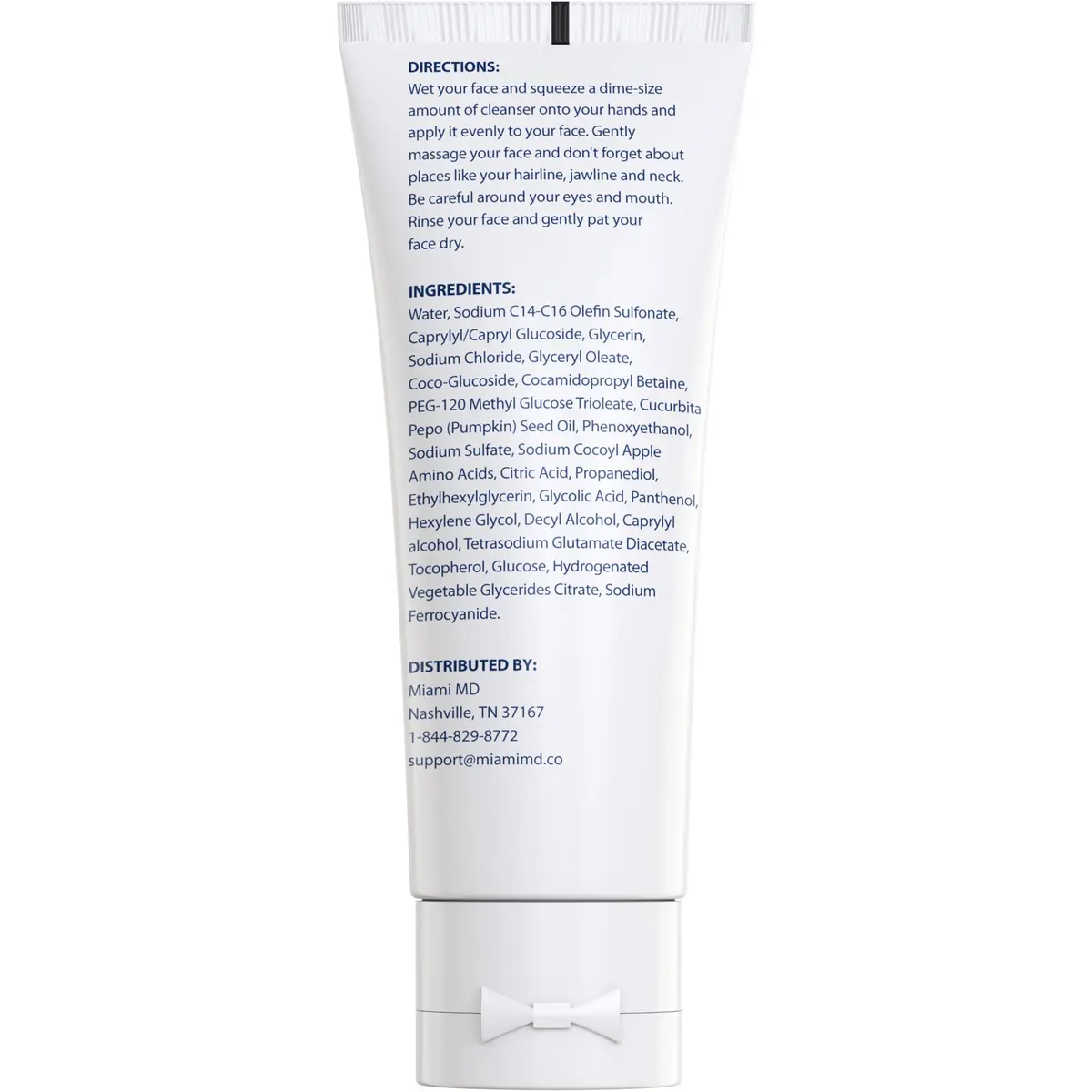 MiamiMD Face Wash 3.75oz | Hydrating & Moisturizing Facial Cleanser for All Skin Types - view 3