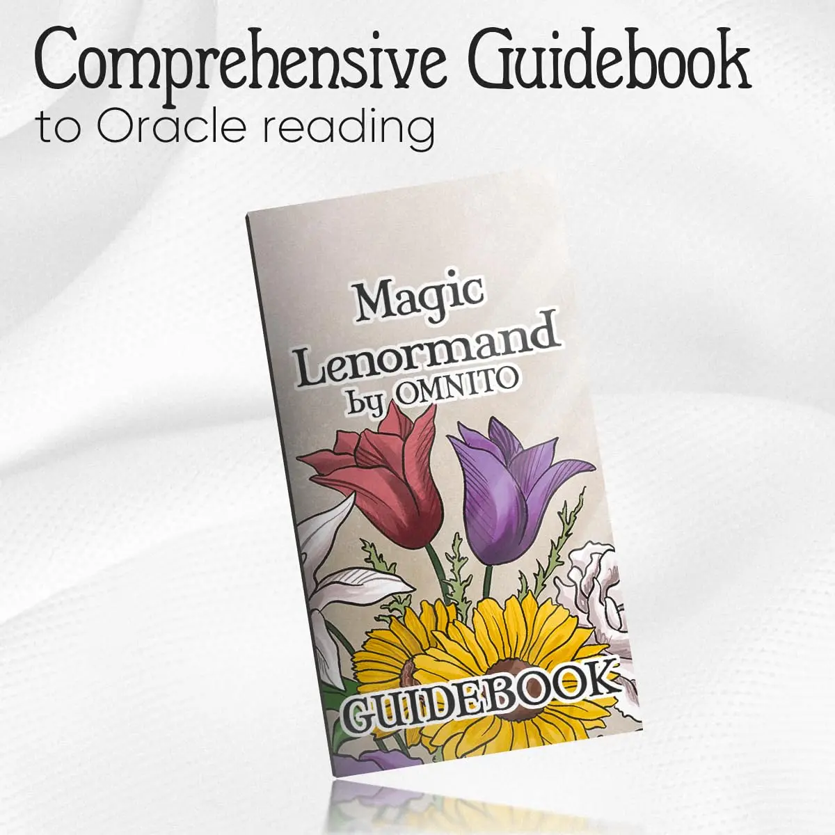 OMNITO Borderless Oracle Magic Lenormand Deck | Wisdom Cards for Love and Life | Vintage 36-Card Set with Guide Book for Soul, Destiny, and Fortune Reading - view 5