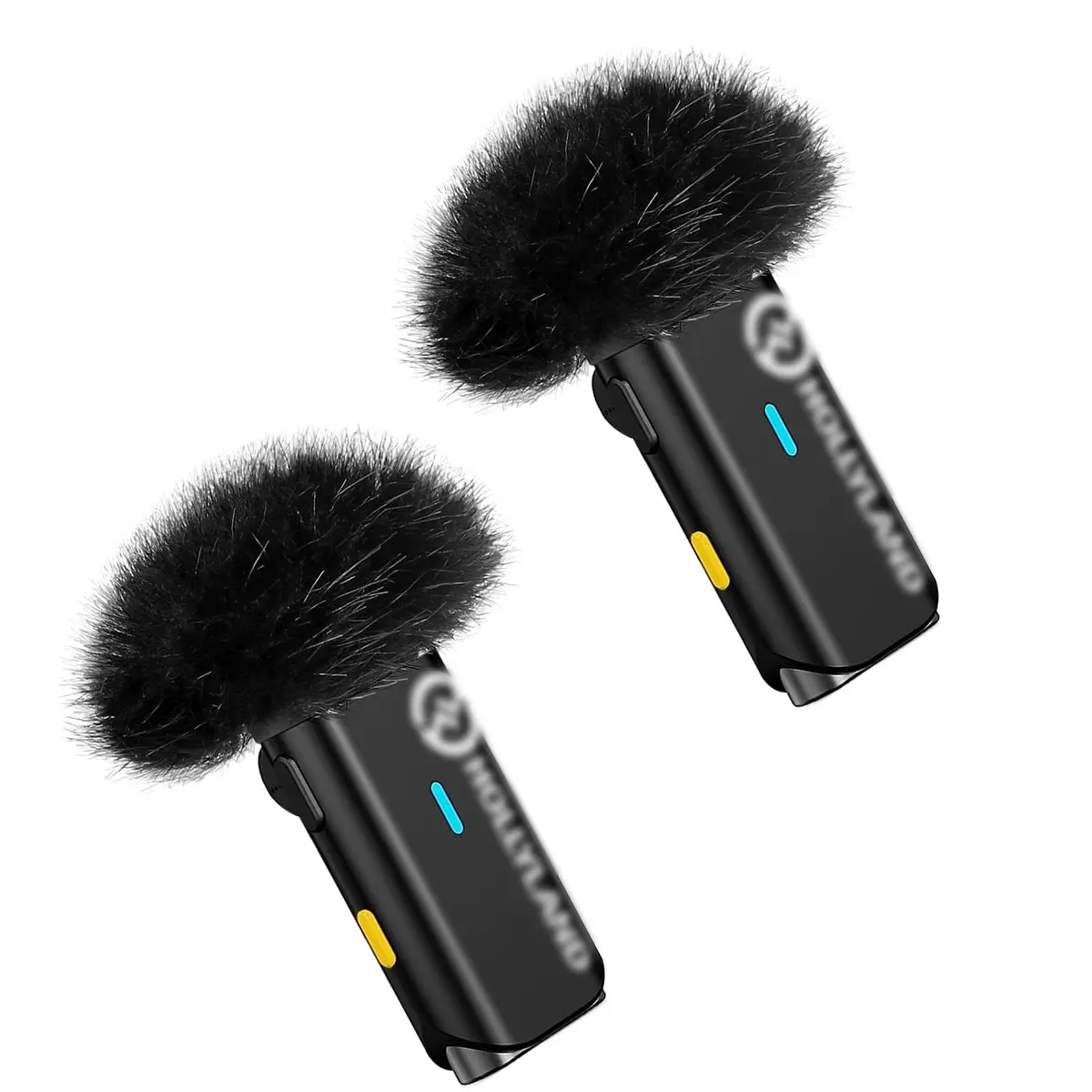YEAOI 2-Pack Furry Microphone Windscreens for Hollyland Lark M1 & C1 | Noise Reduction & Crystal Clear Voice - main product image