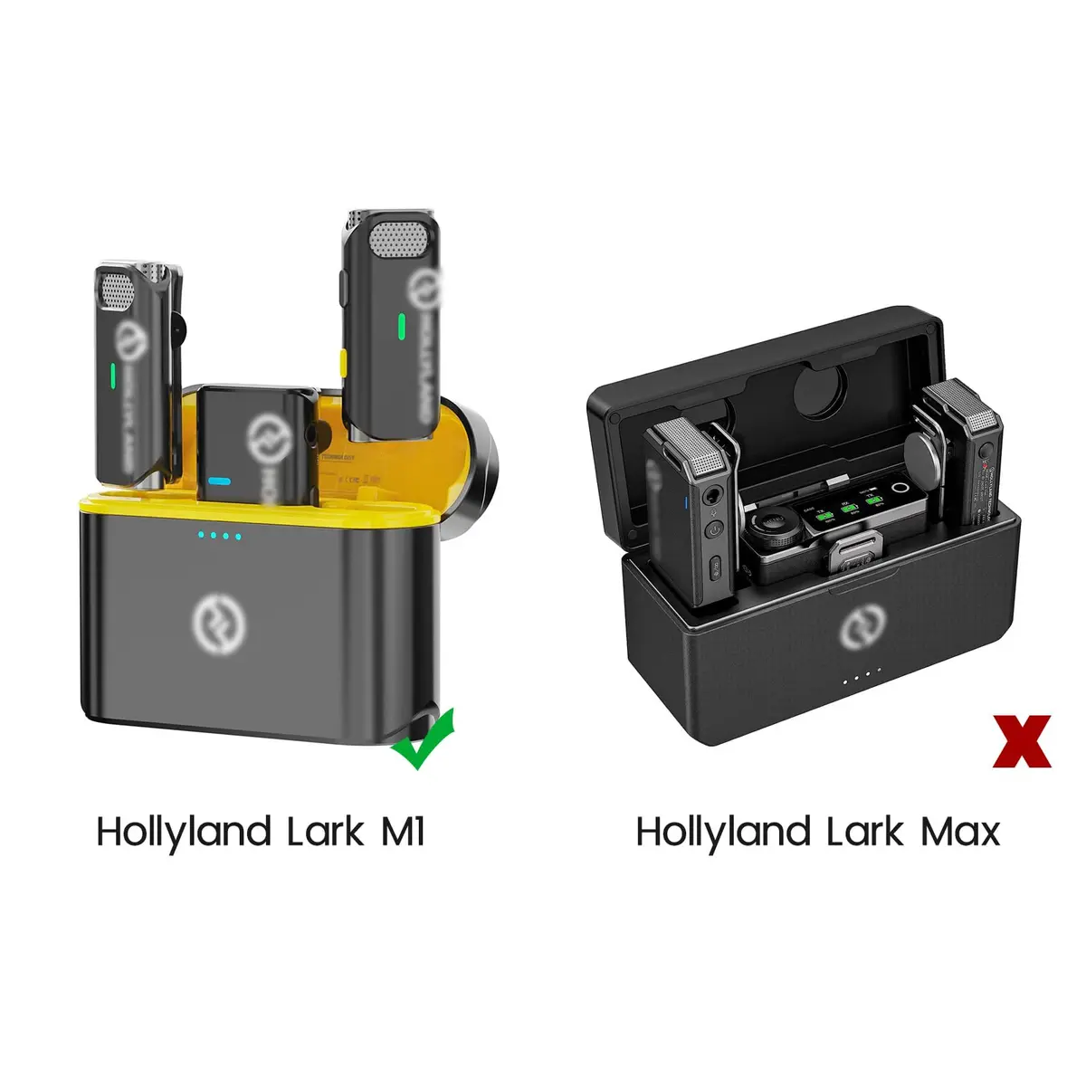 YEAOI 2-Pack Furry Microphone Windscreens for Hollyland Lark M1 & C1 | Noise Reduction & Crystal Clear Voice - view 2