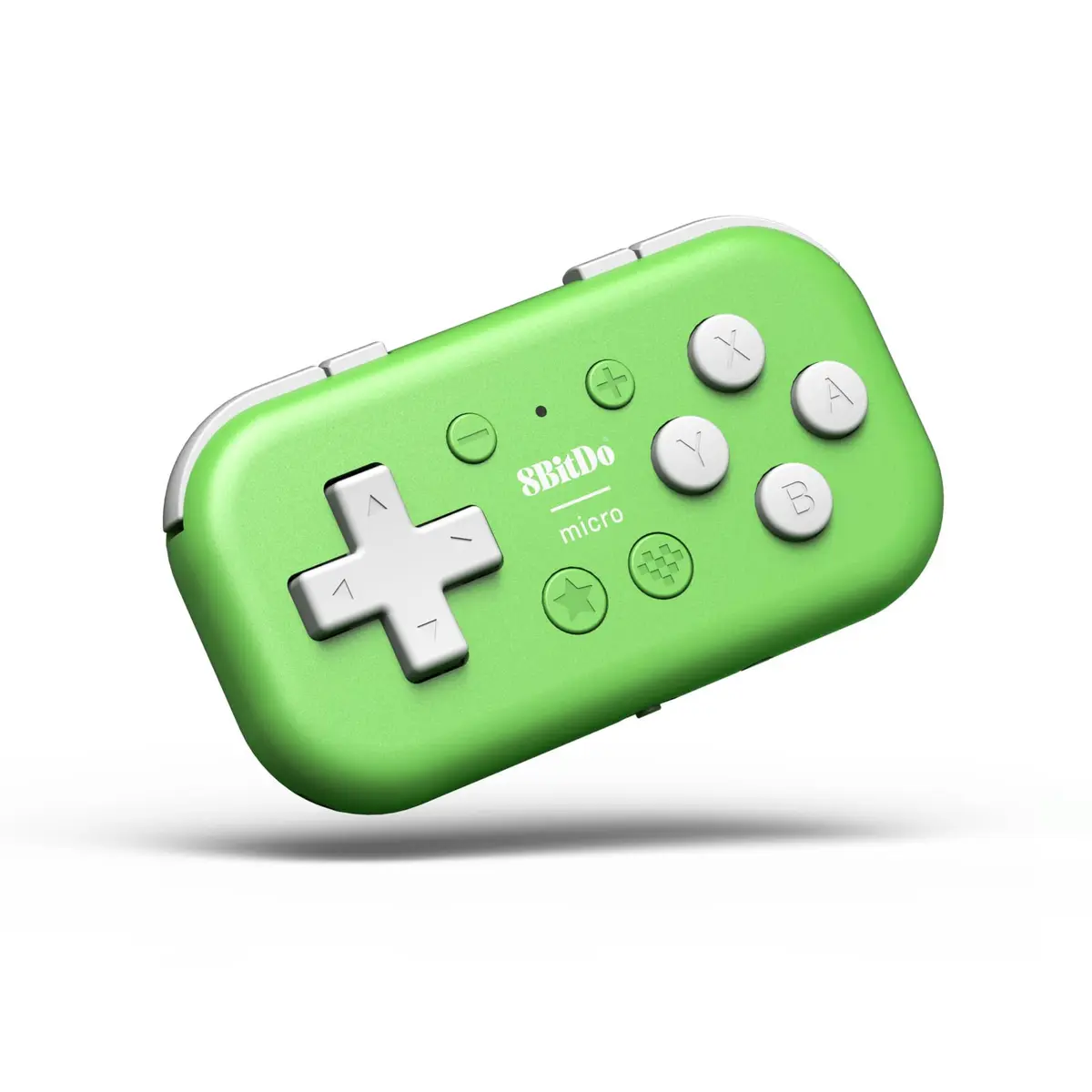 8Bitdo Micro Bluetooth Gamepad Green | Pocket-sized Mini Controller for Switch & Android - main product image