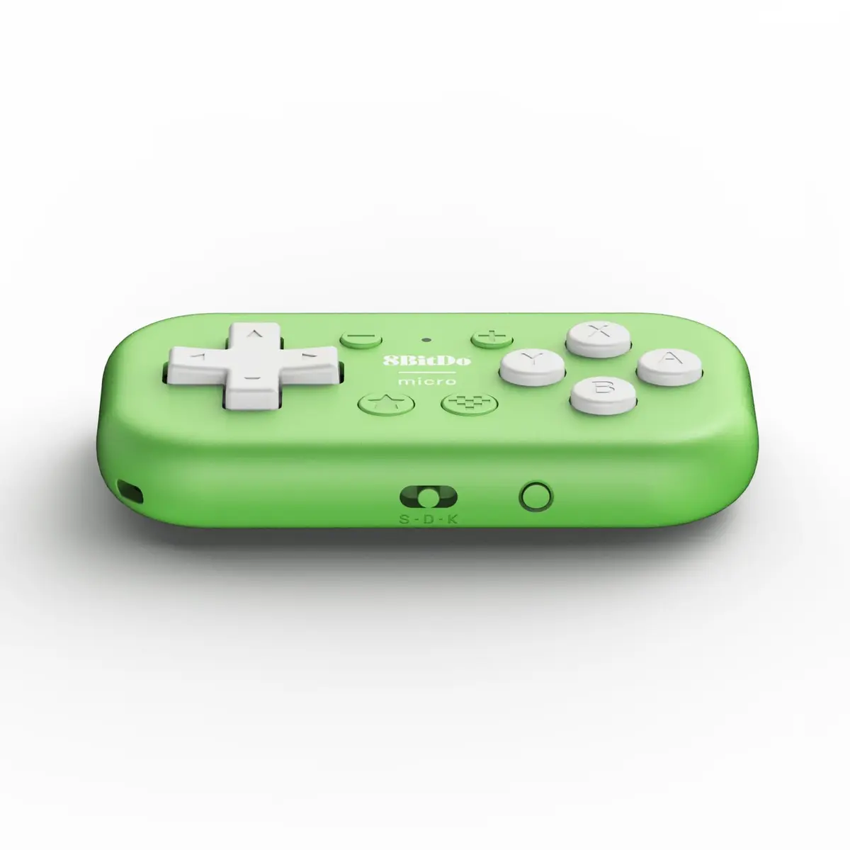8Bitdo Micro Bluetooth Gamepad Green | Pocket-sized Mini Controller for Switch & Android - view 3