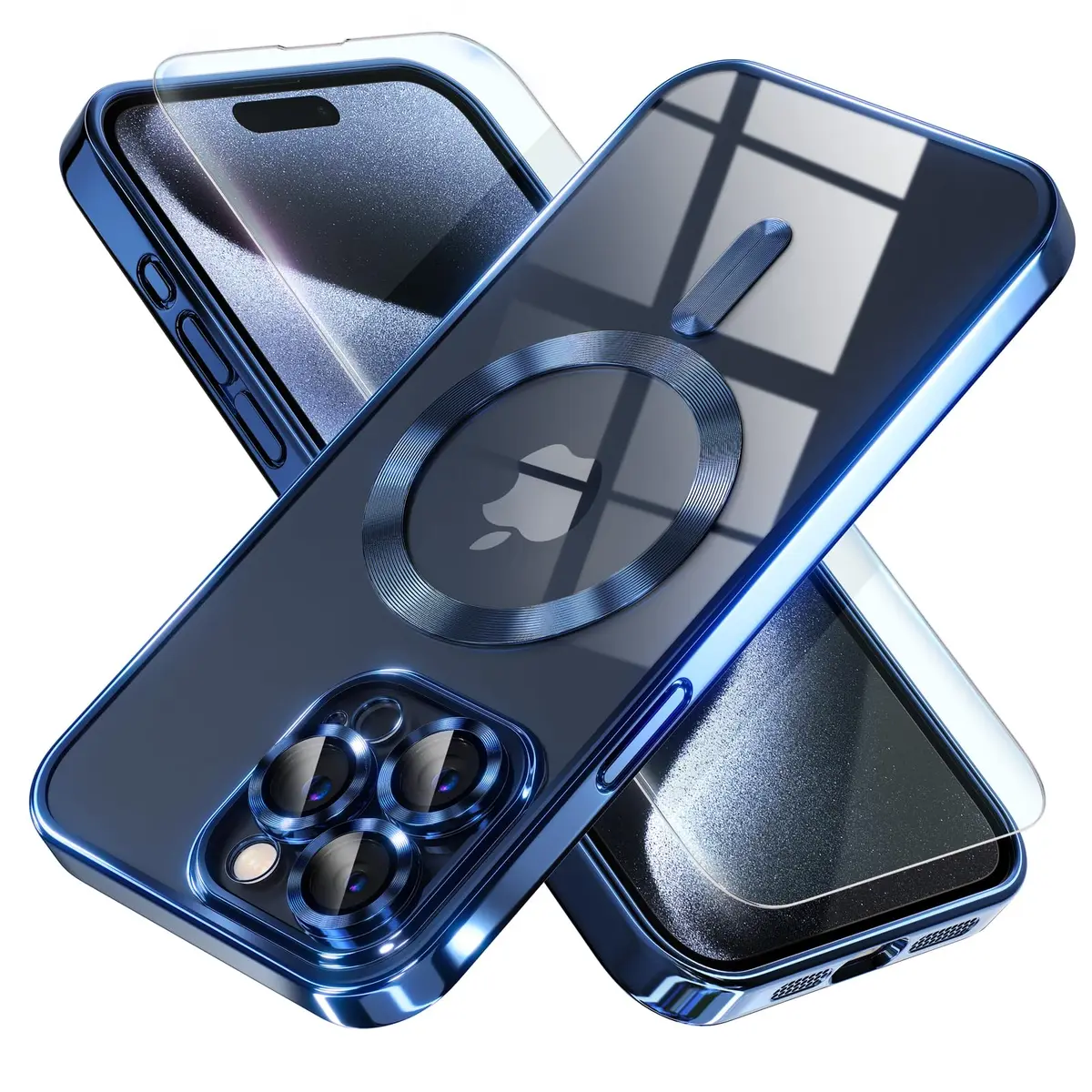 Misea Magnetic for iPhone 15 Pro Max Case Compatible with MagSafe | Crystal Clear, Shockproof & Dustproof - main product image