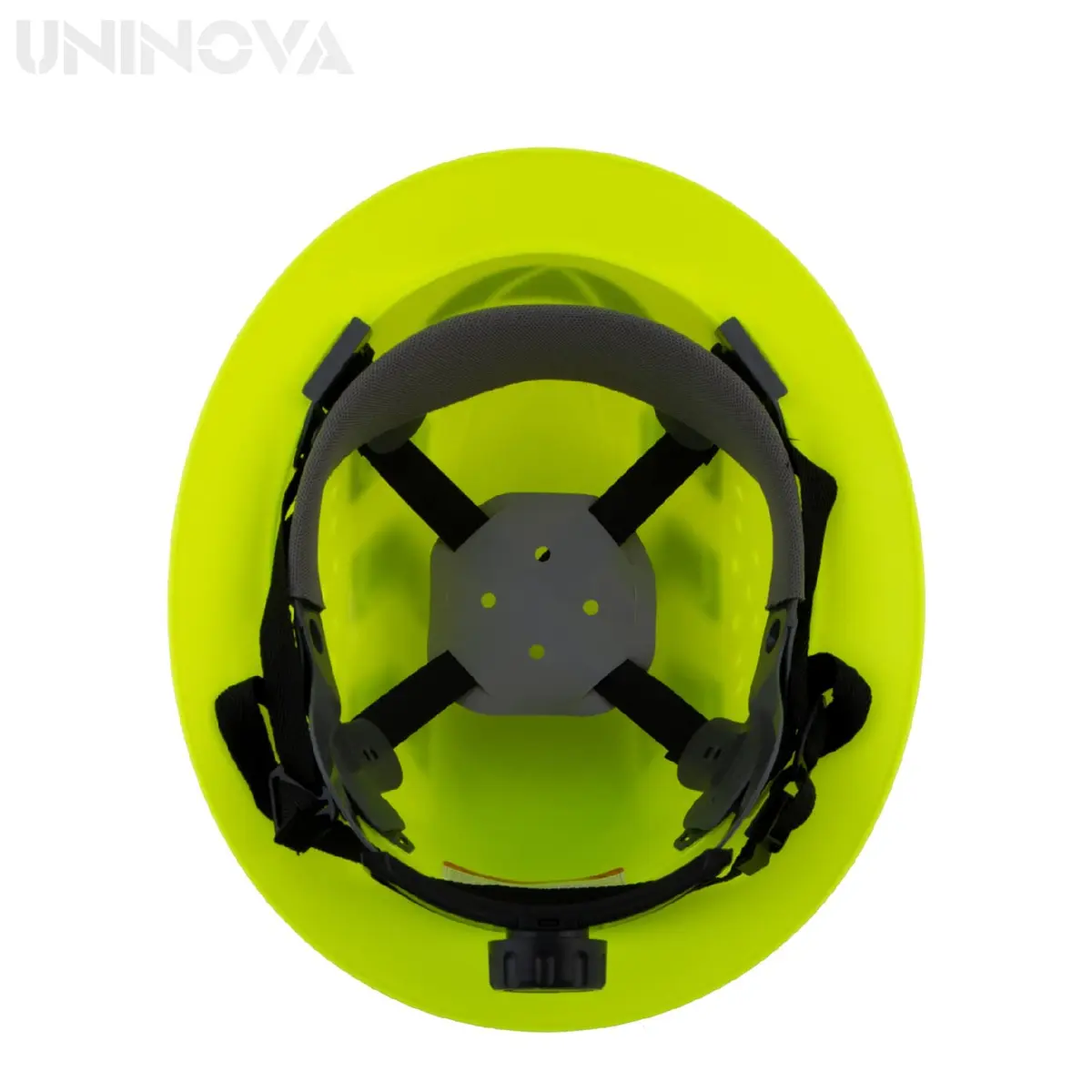 UNINOVA Full Brim Hard Hat ANSI Approved OSHA Vented Safety Helmet for Construction, Green | Impact & Sun Protection - view 4