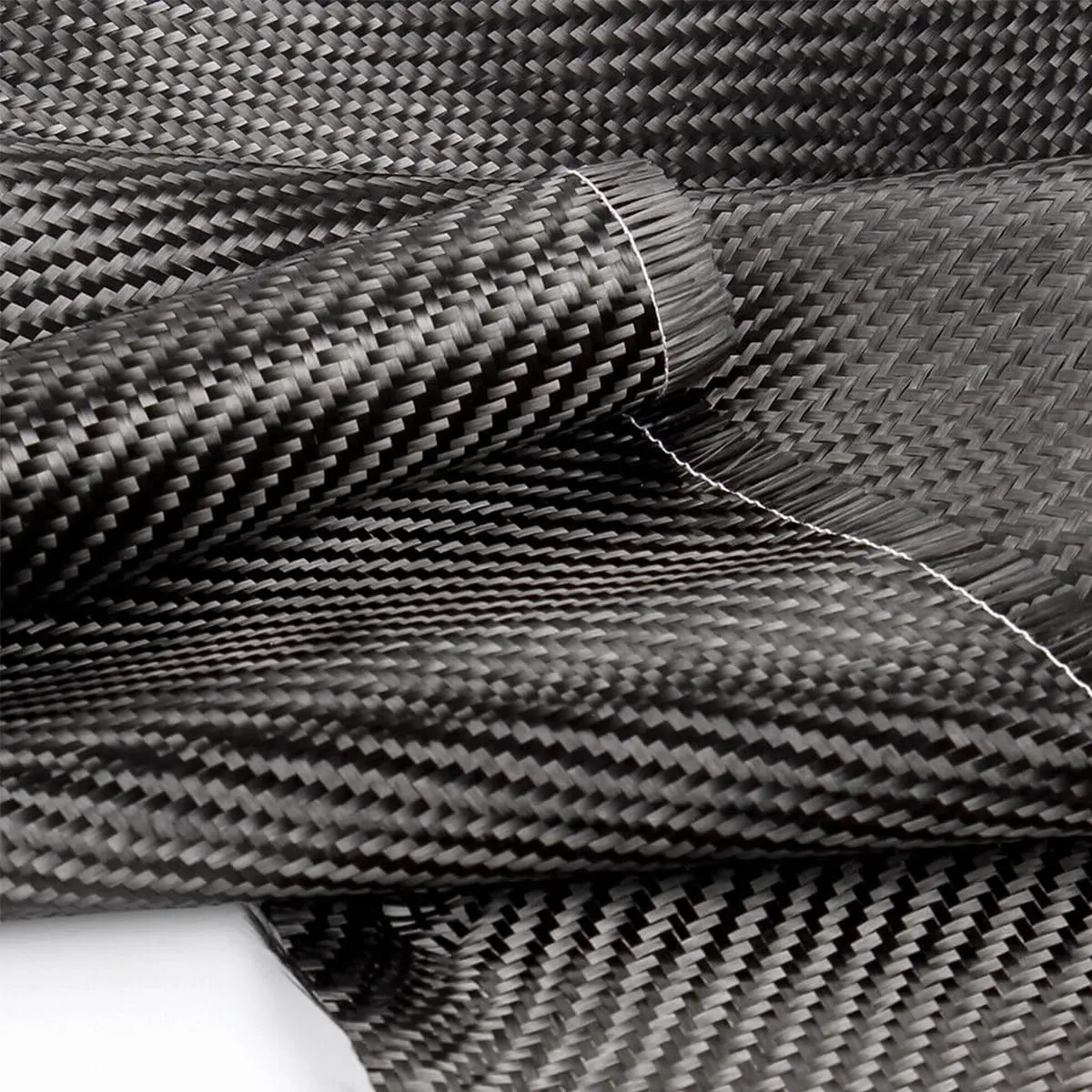 Caliwill Carbon Fiber Fabric Roll 6.5ft x 12” | High Strength, Low Density, Rust-Resistant for DIY & Structural Reinforcement - view 2