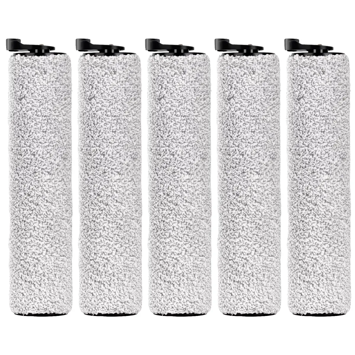 MIBUMIKI Replacement Brush Rollers for Tineco iFloor 3/S3/iFloor 2 | 5 Pieces, Microfiber Soft Bristles - main product image