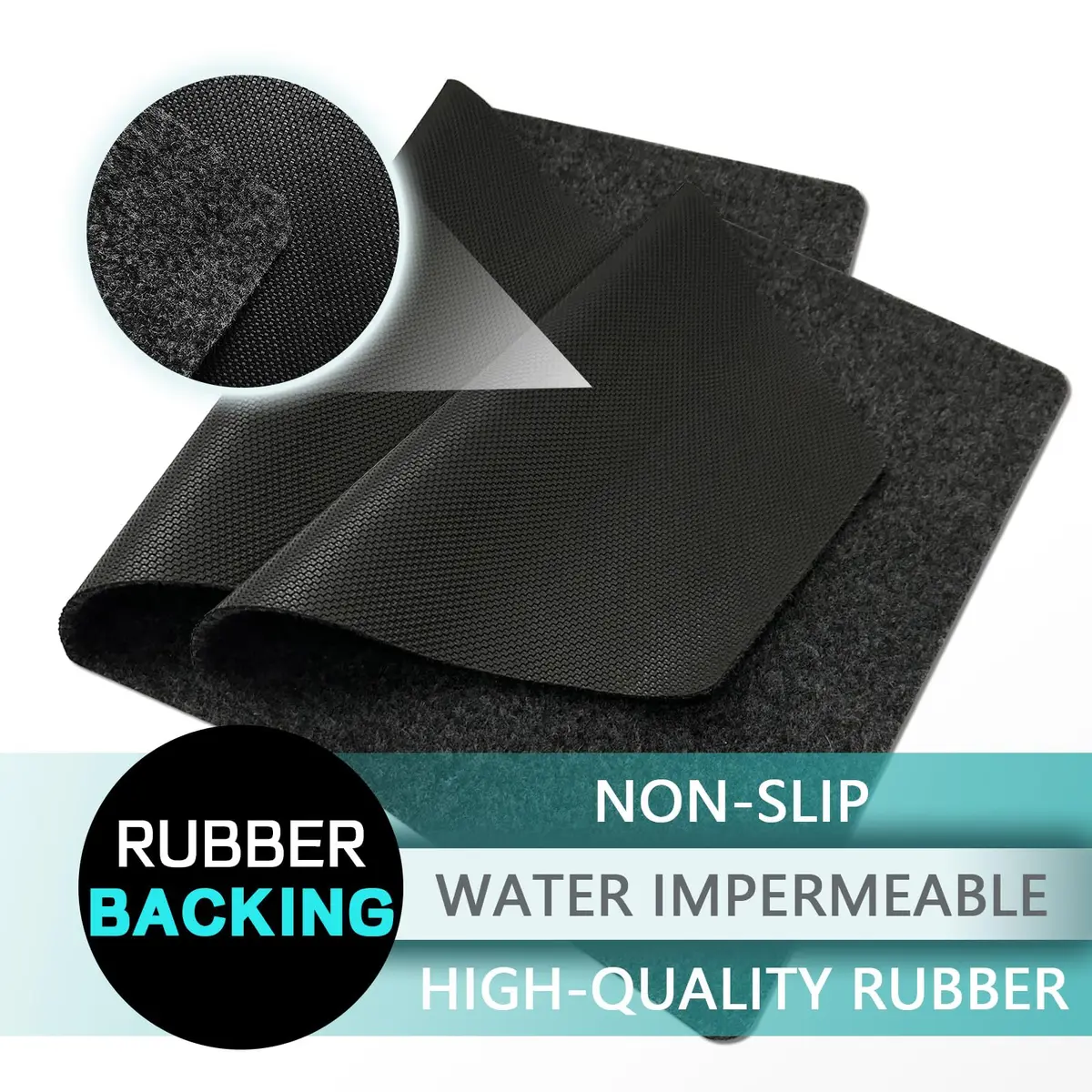 CHONOVO Urinal Mat 12 Pack 43x52cm (17.7"x20.5") | Non-Slip Absorbent Floor Pad for Commercial Restrooms - view 4