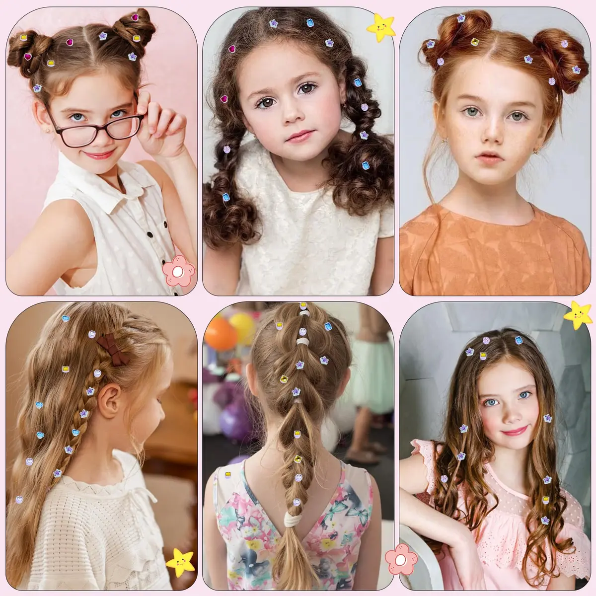 kidzkube Hair Gem Stamper Kit with 24 Diamonds & Reusable Gems | Easy to Use for Kids Ages 3-12 - view 3