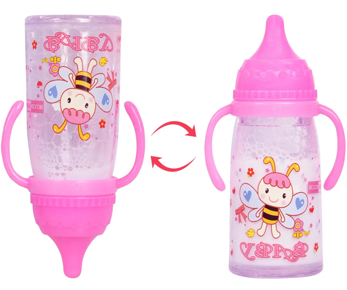 fash n kolor My Sweet Baby Disappearing Doll Feeding Set with 2 Bottles & Pacifier | Ages 3-10 Years - view 6