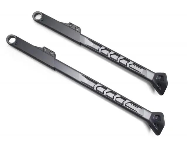 AltRider Adjustable Aluminum Side Stand for KTM/Husqvarna/GasGas Dirt Bikes 2016-2022 | Infinitely Adjustable, Steel Support, Easy Bolt-On - view 2